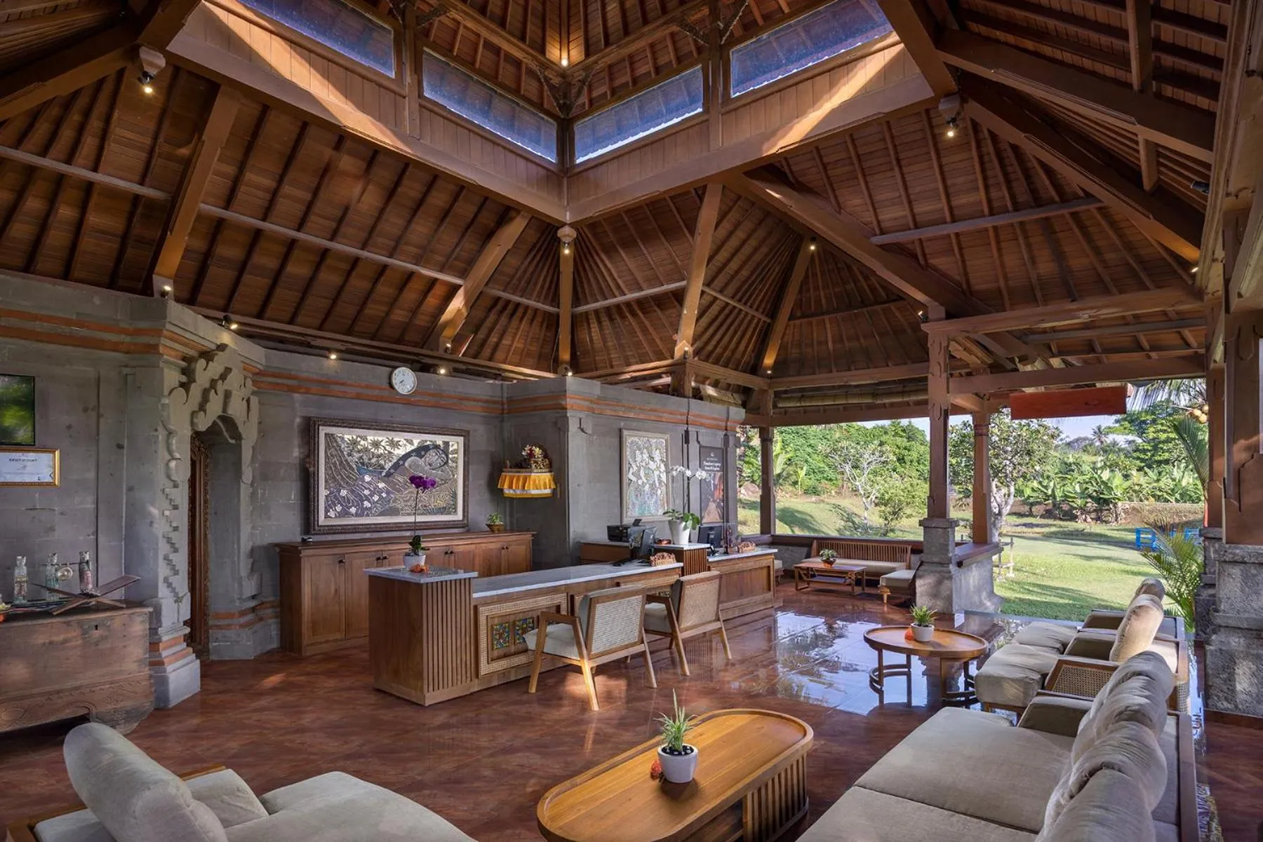 Property building in Santi Mandala Villa & Spa