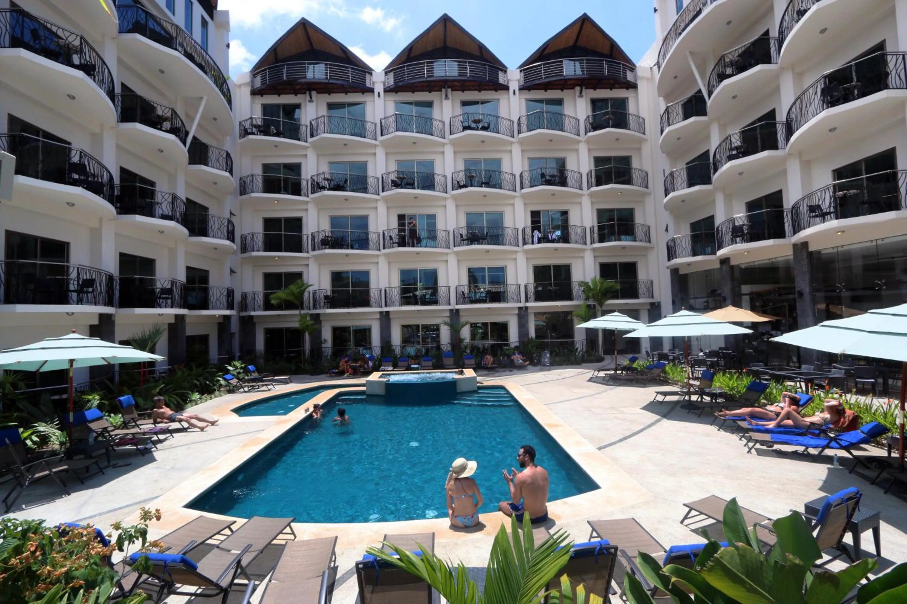 Swimming pool in Luxury SKY PENTHOUSES 3-6BR Condo-Hotel at Oceano Jaco