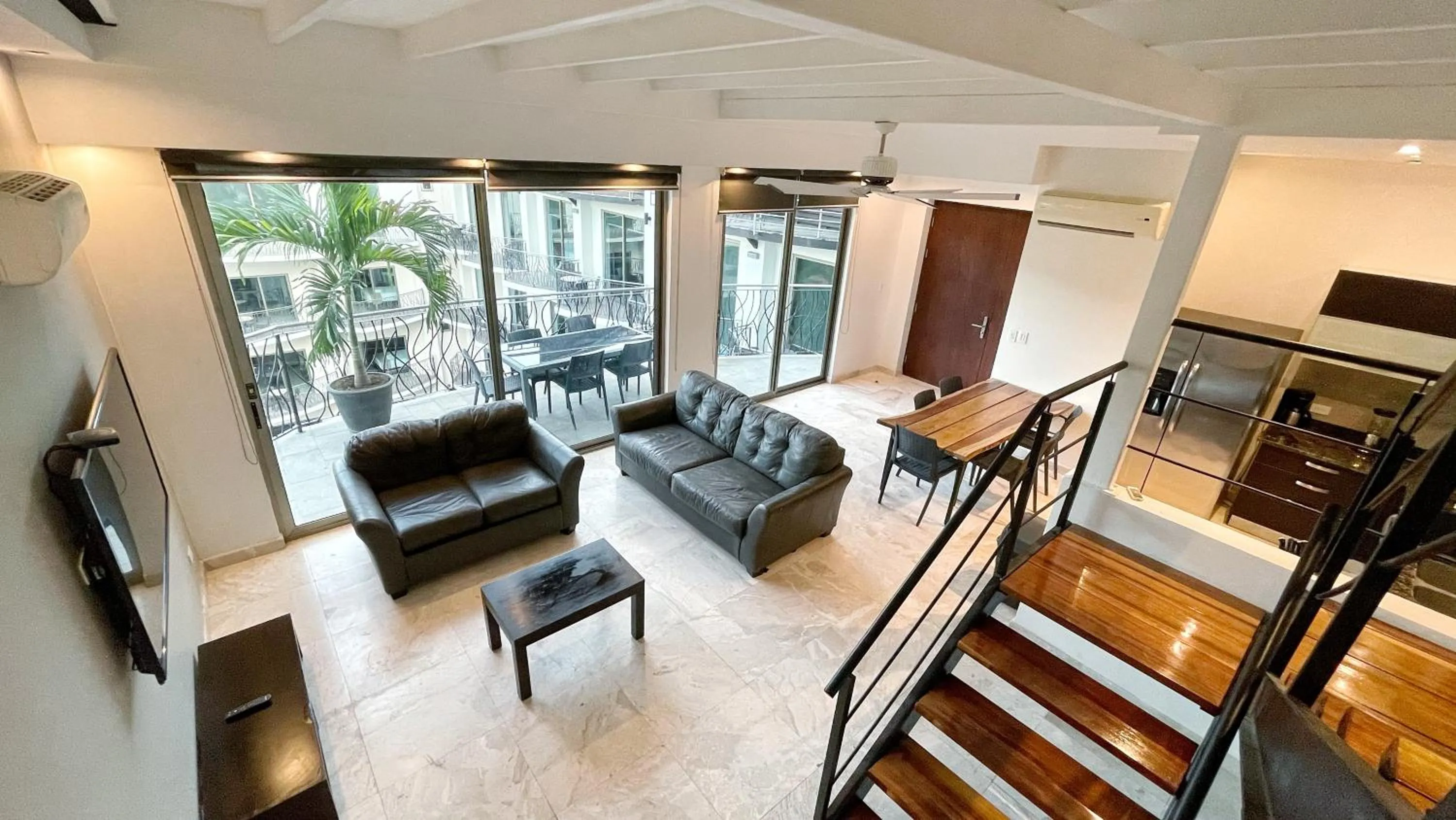 Living room in Luxury SKY PENTHOUSES 3-6BR Condo-Hotel at Oceano Jaco