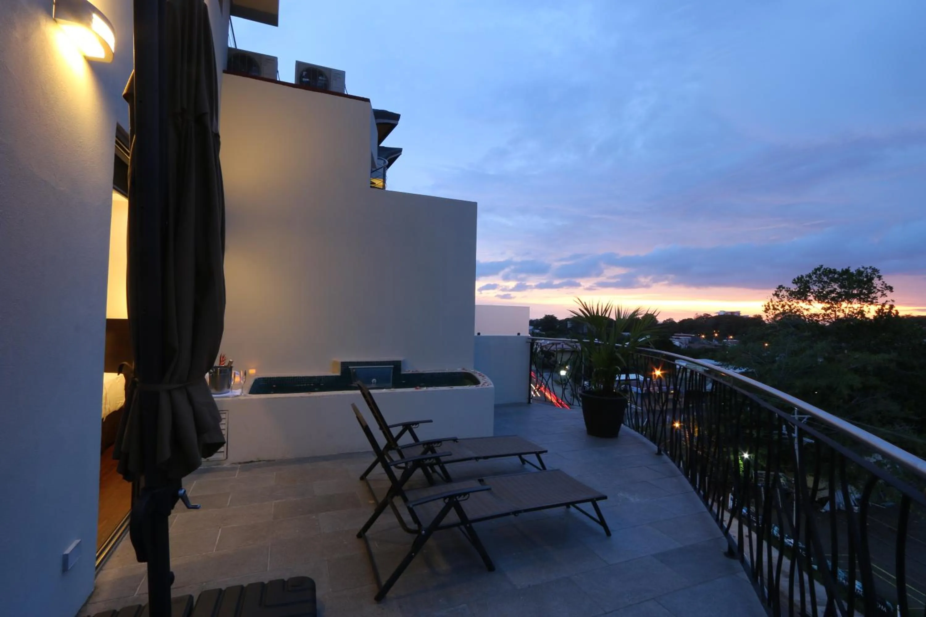 Balcony/Terrace in Luxury SKY PENTHOUSES 3-6BR Condo-Hotel at Oceano Jaco