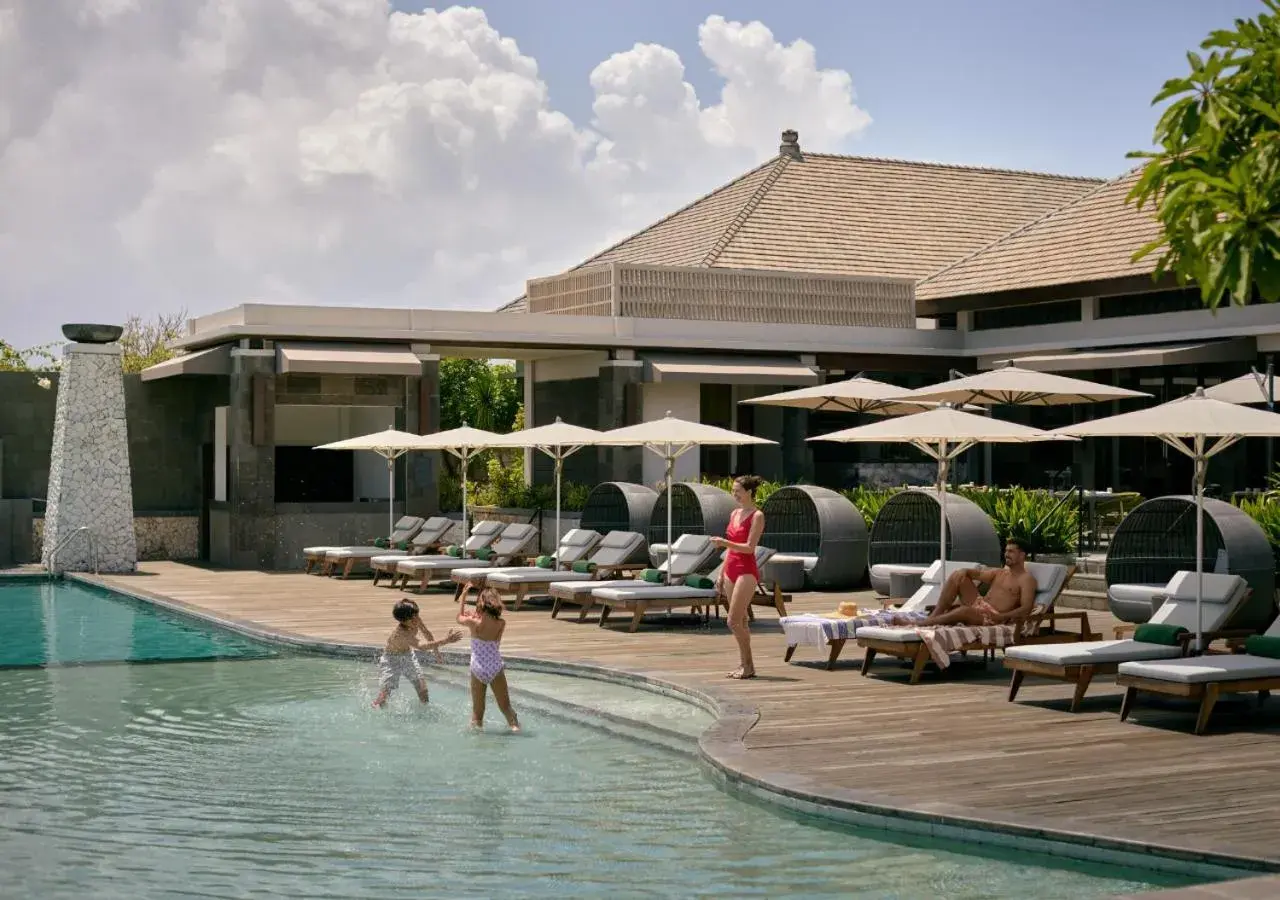 Swimming pool in Umana Bali, LXR Hotels & Resorts by Hilton Swimming pool in Umana Bali, LXR Hotels & Resorts by Hilton