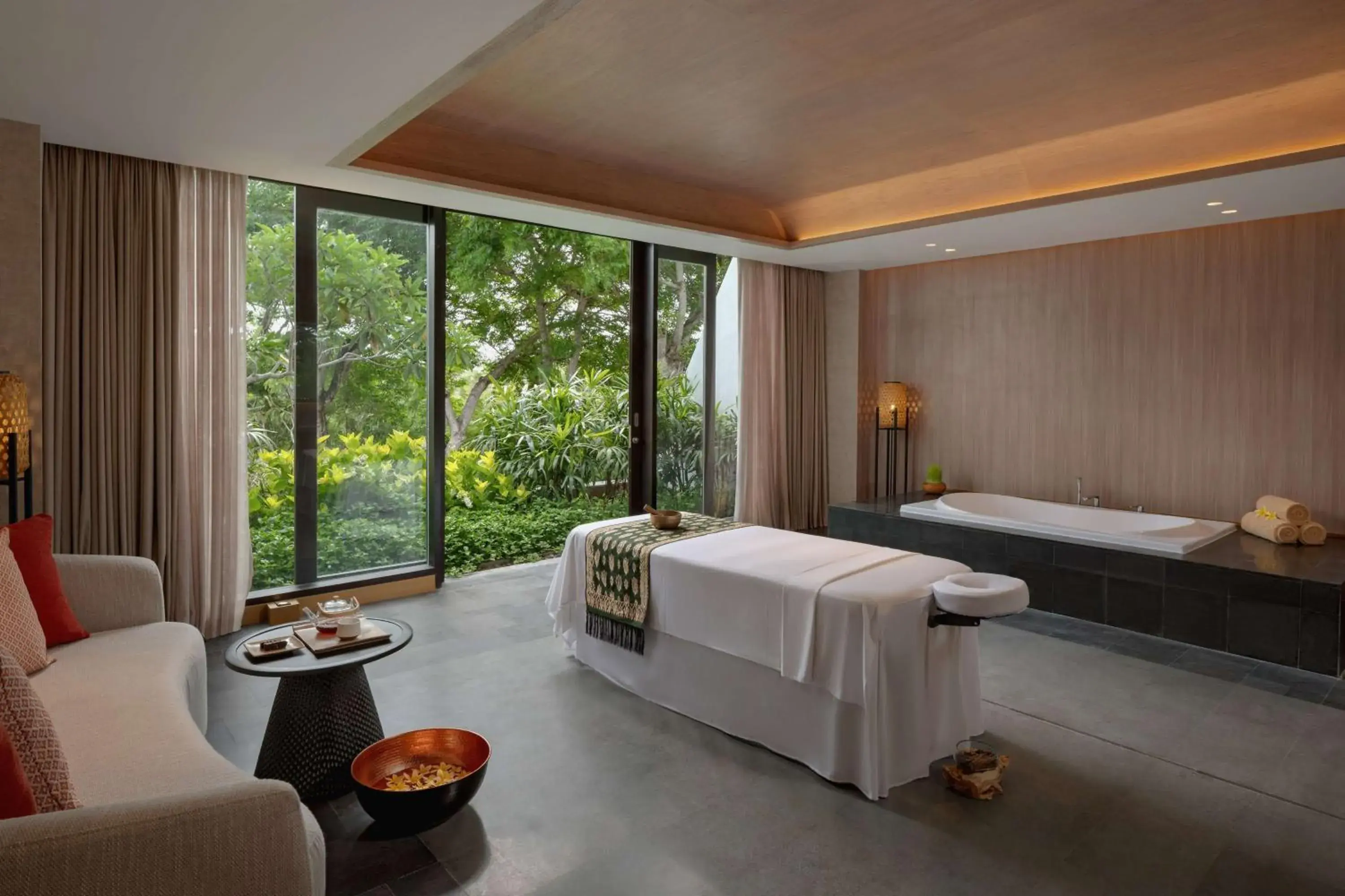 Spa and wellness centre/facilities, Bed in Umana Bali, LXR Hotels & Resorts by Hilton Spa and wellness centre/facilities, Bed in Umana Bali, LXR Hotels & Resorts by Hilton