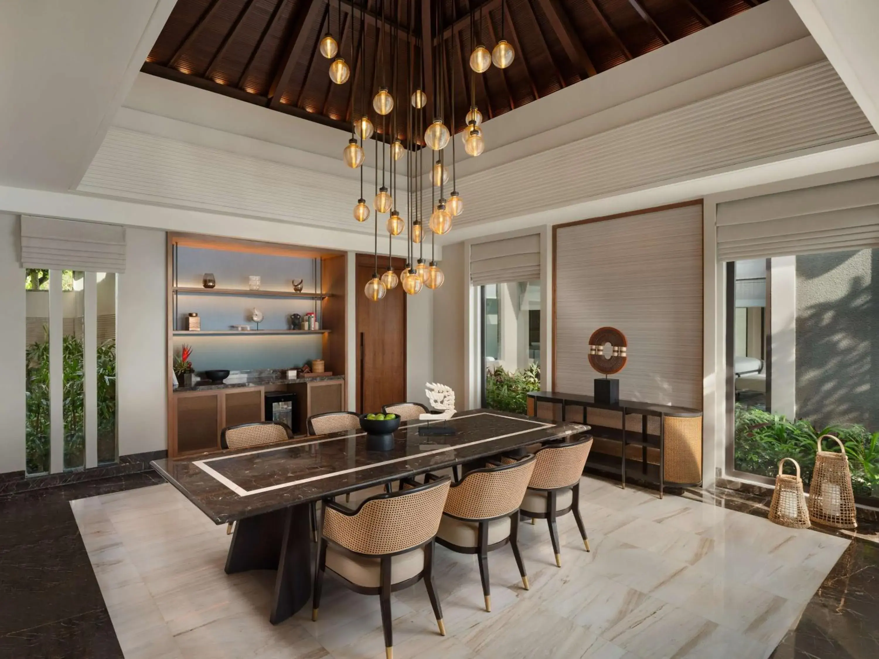 Living room in Umana Bali, LXR Hotels & Resorts by Hilton Living room in Umana Bali, LXR Hotels & Resorts by Hilton