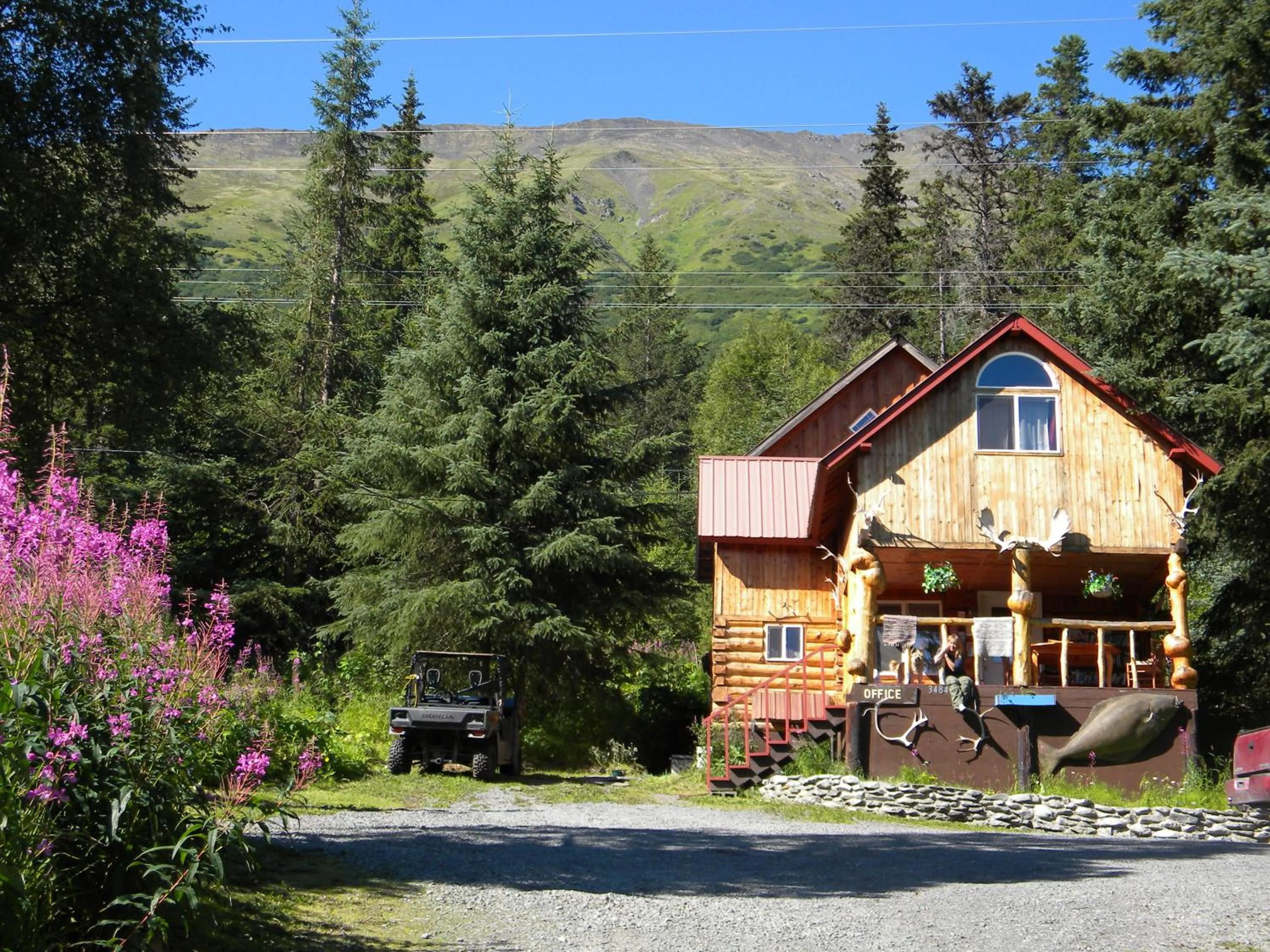 Property building in Midnight Sun Log Cabins