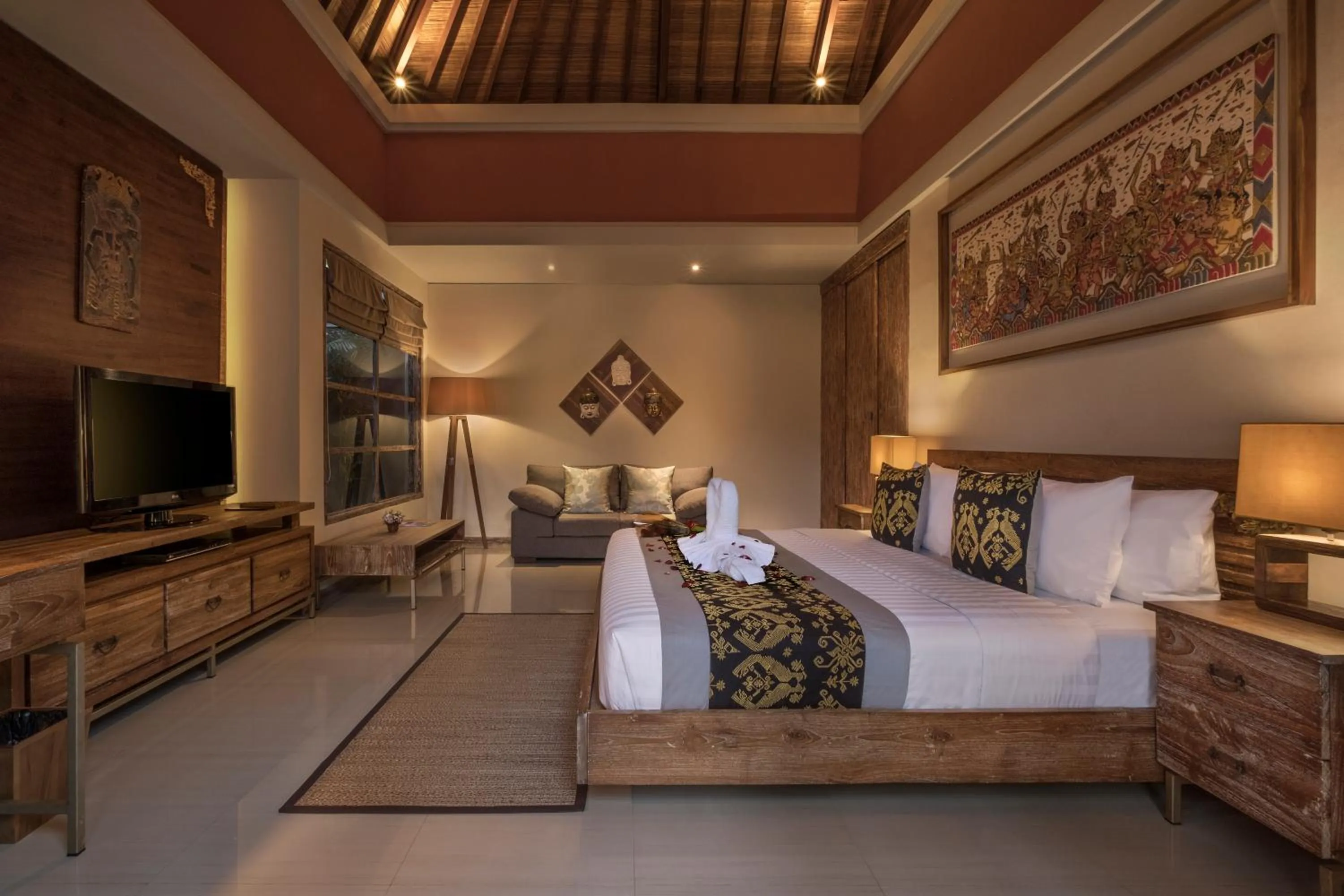 Bedroom, Bed in The Wolas Villas