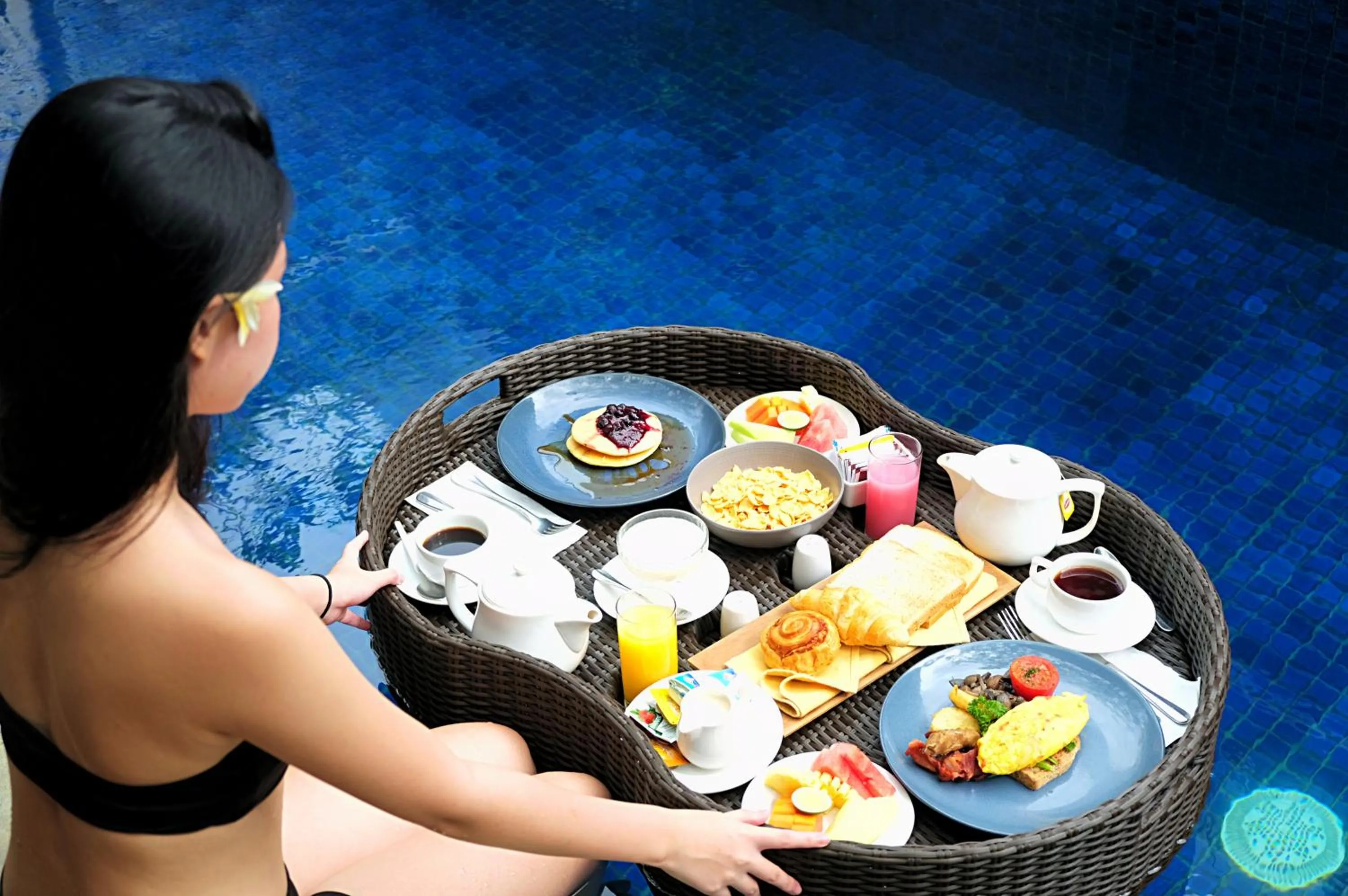 Swimming pool in The Wolas Villas