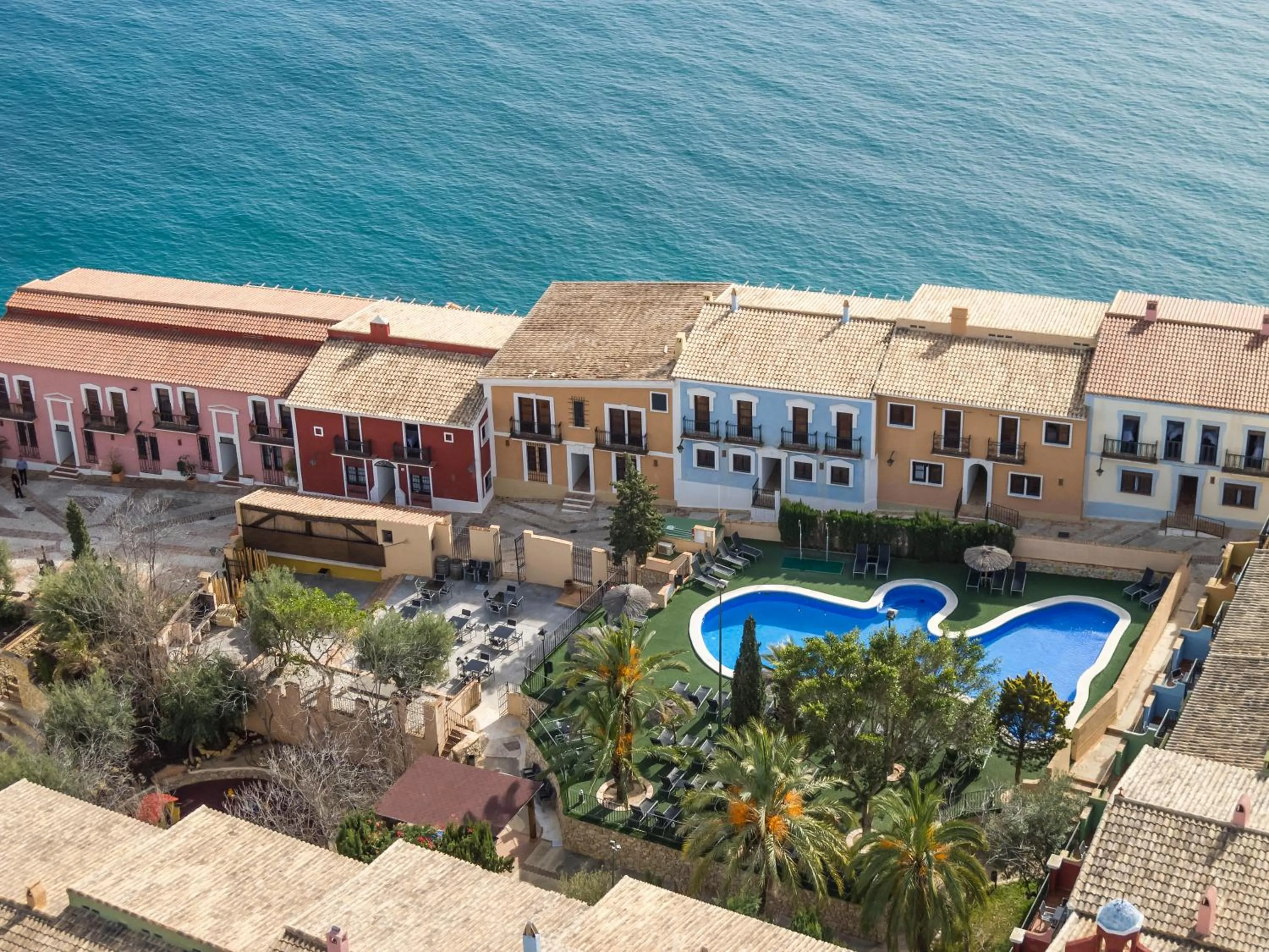Facade/entrance in Occidental Pueblo Acantilado