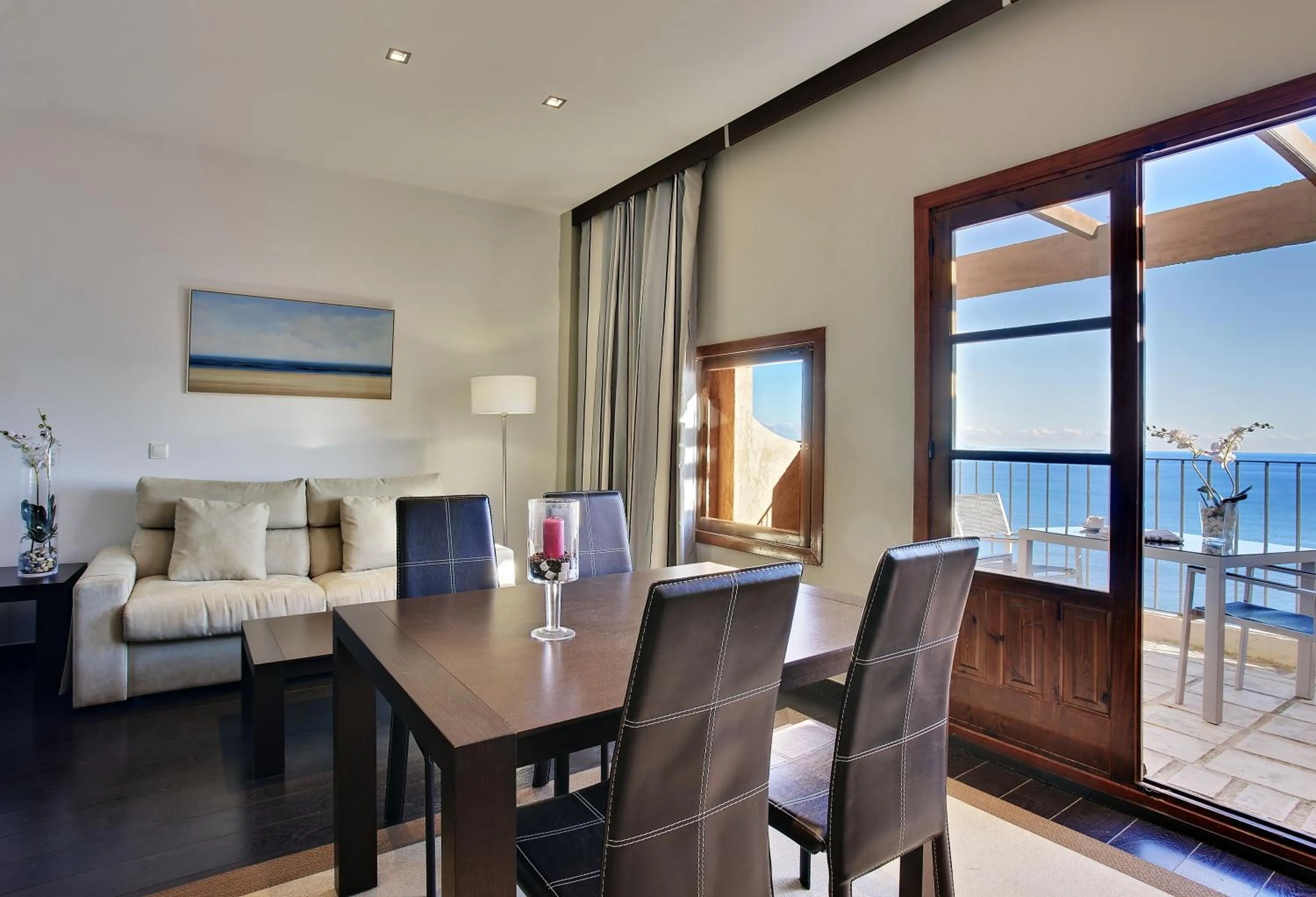 Living room in Occidental Pueblo Acantilado