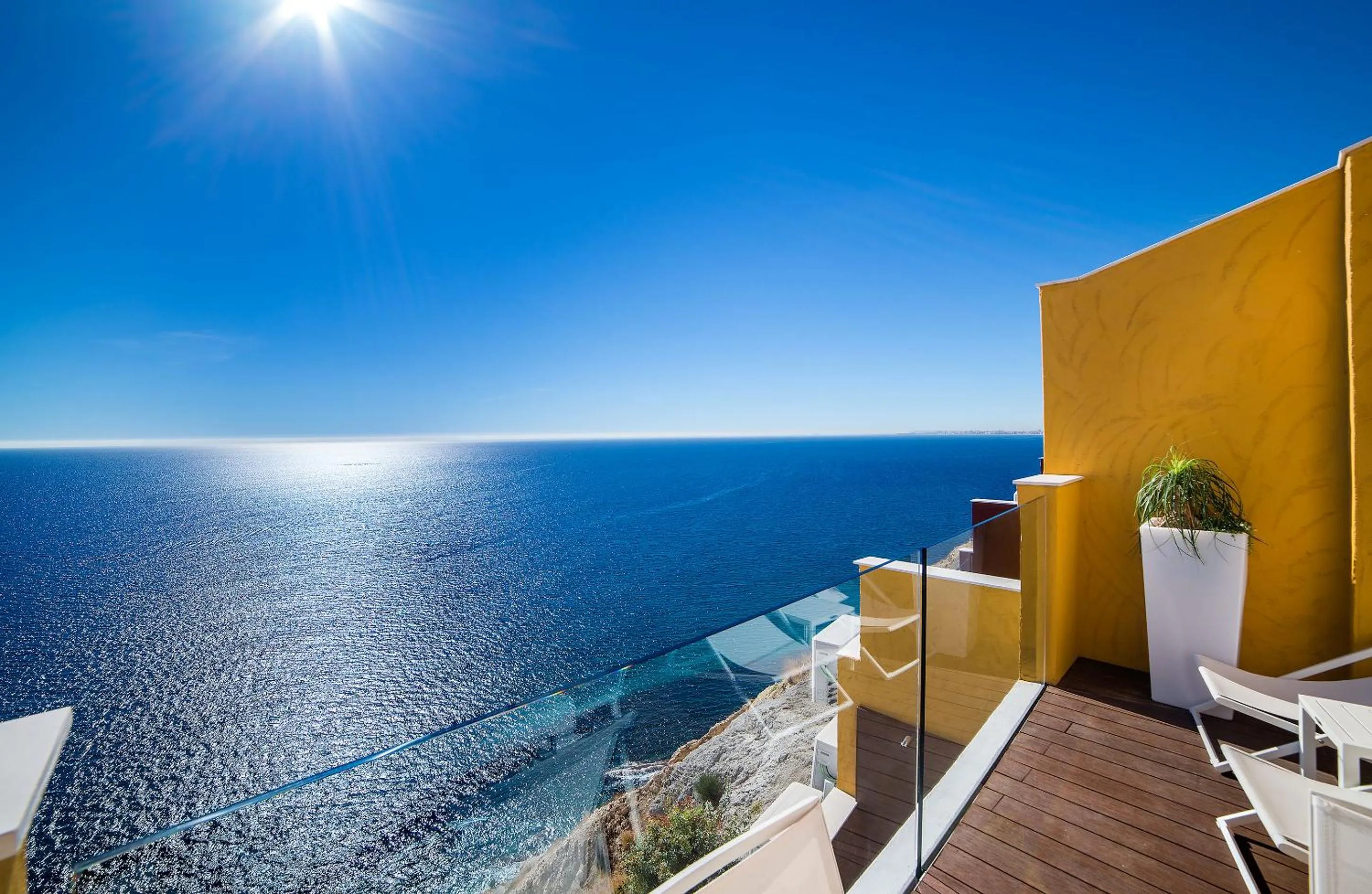 Sea view in Occidental Pueblo Acantilado