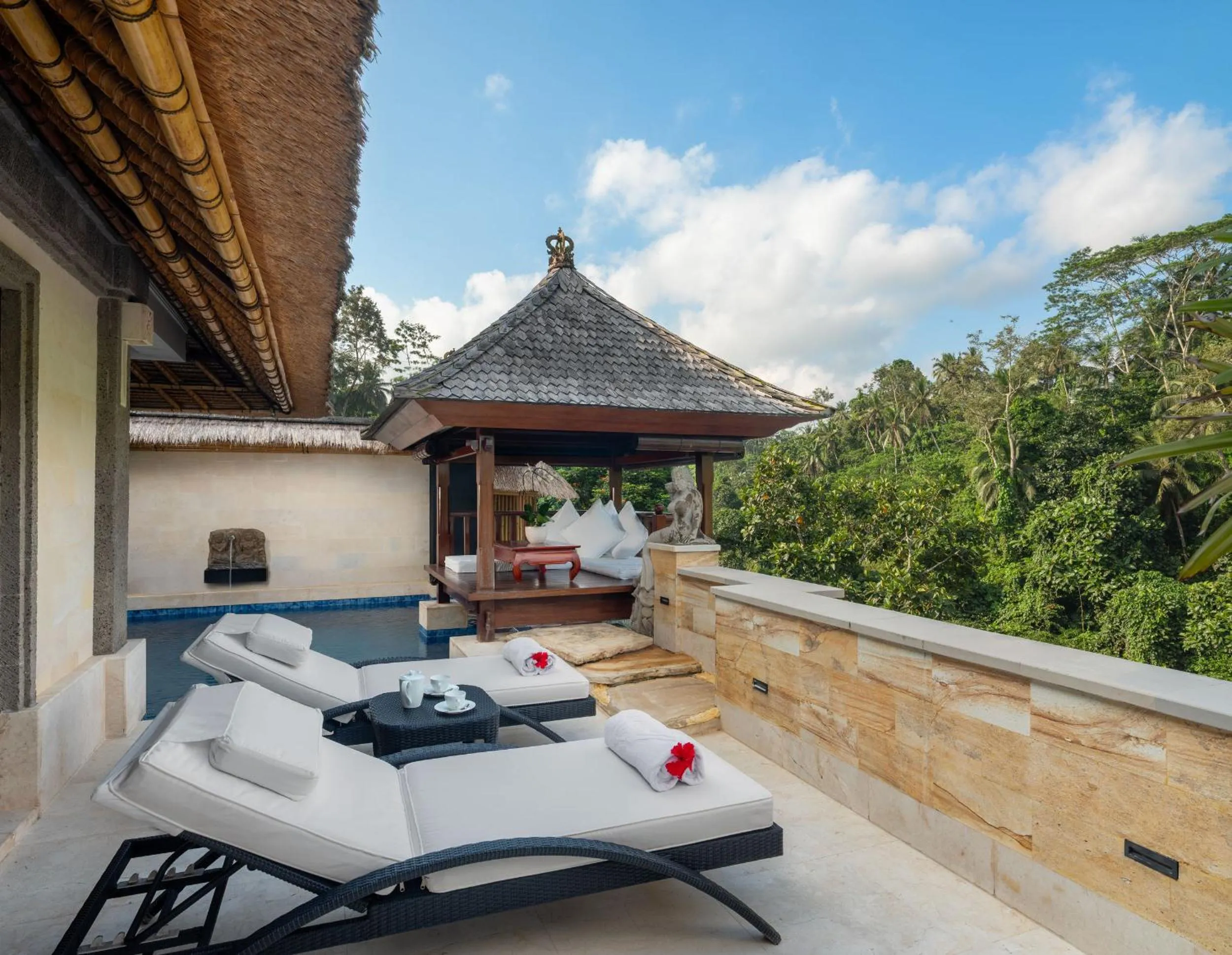 Patio in Viceroy Bali