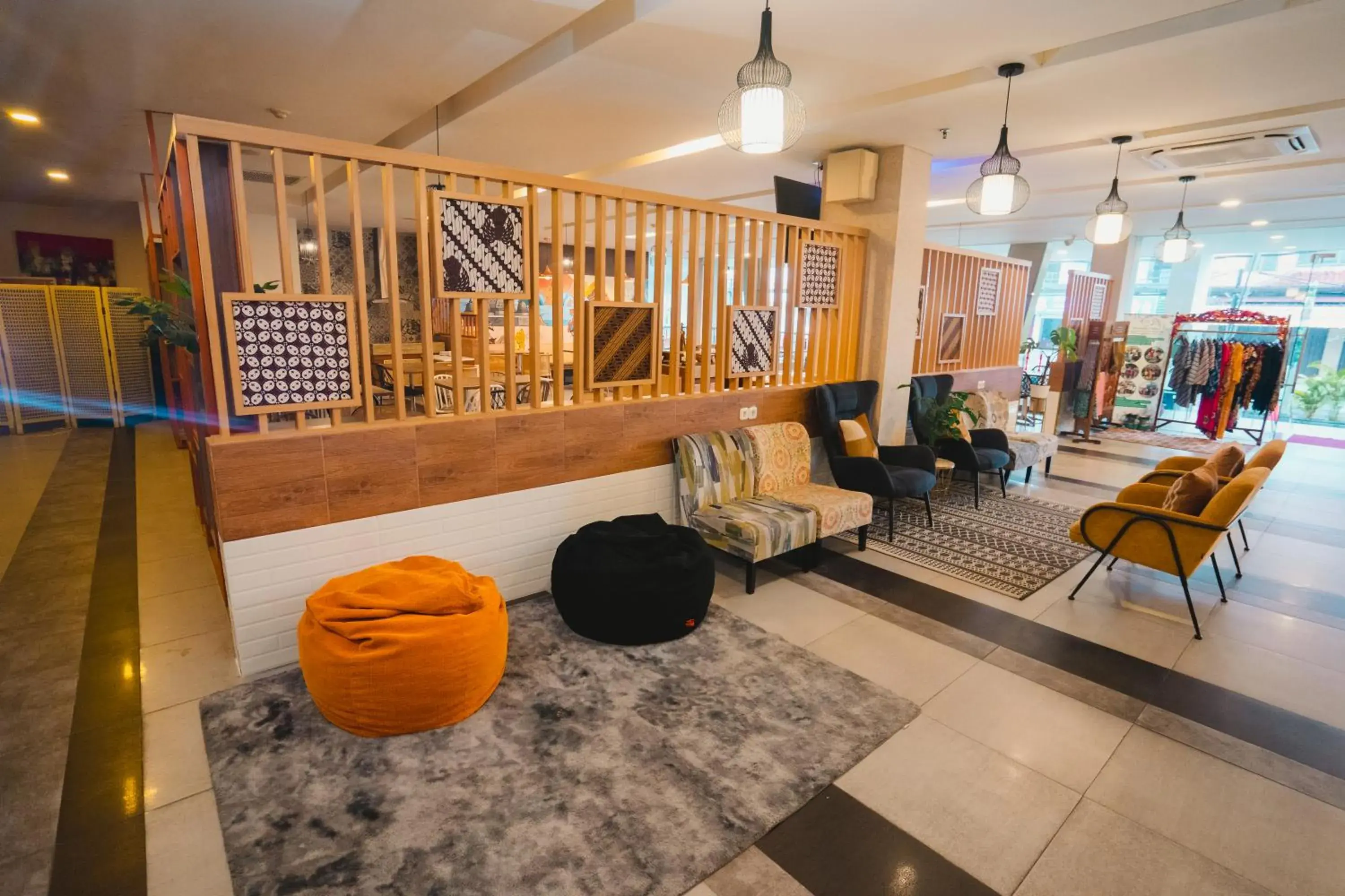 Lobby or reception in Carani Hotel Yogyakarta Lobby or reception in Carani Hotel Yogyakarta