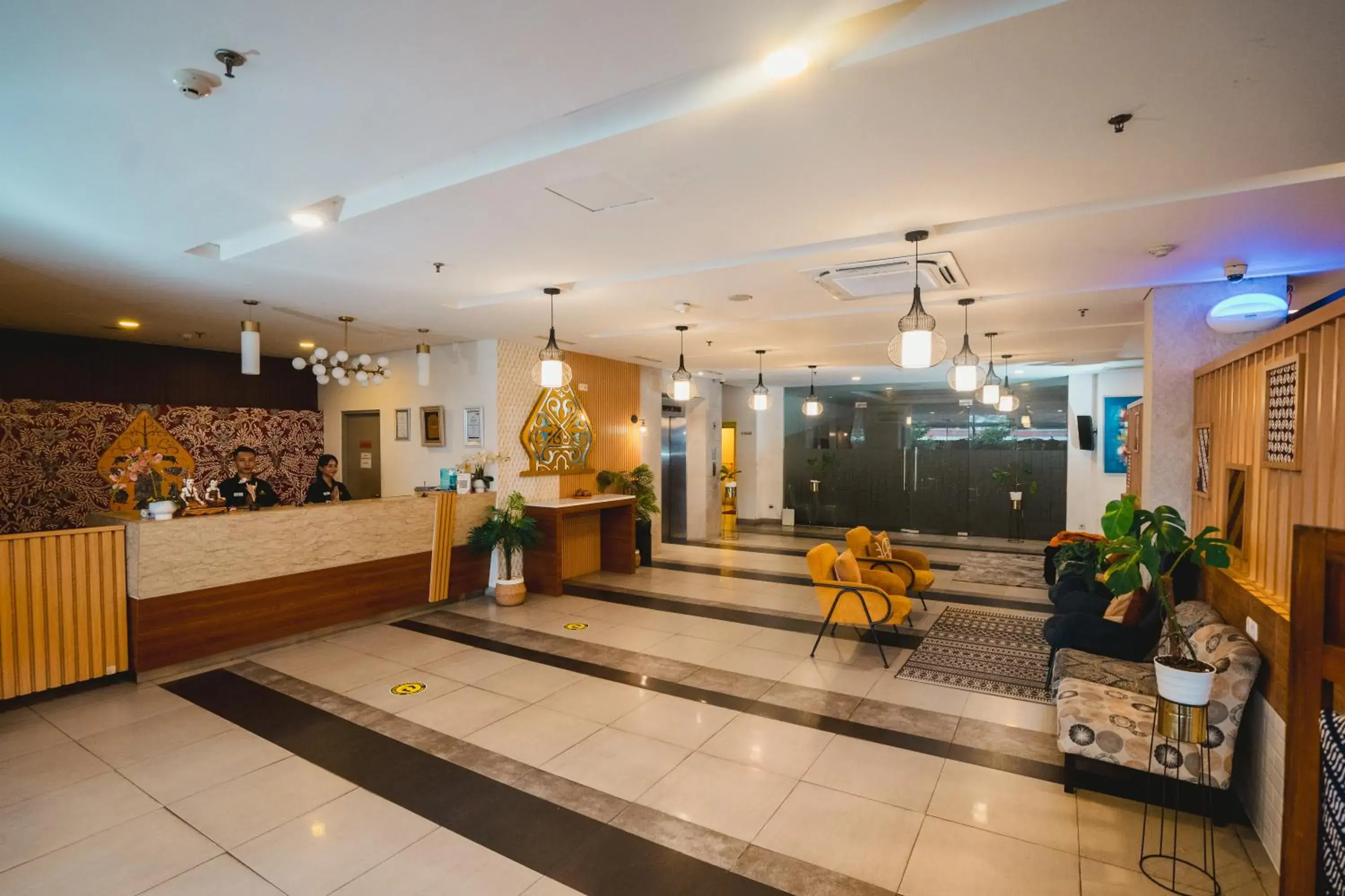 Lobby or reception in Carani Hotel Yogyakarta Lobby or reception in Carani Hotel Yogyakarta