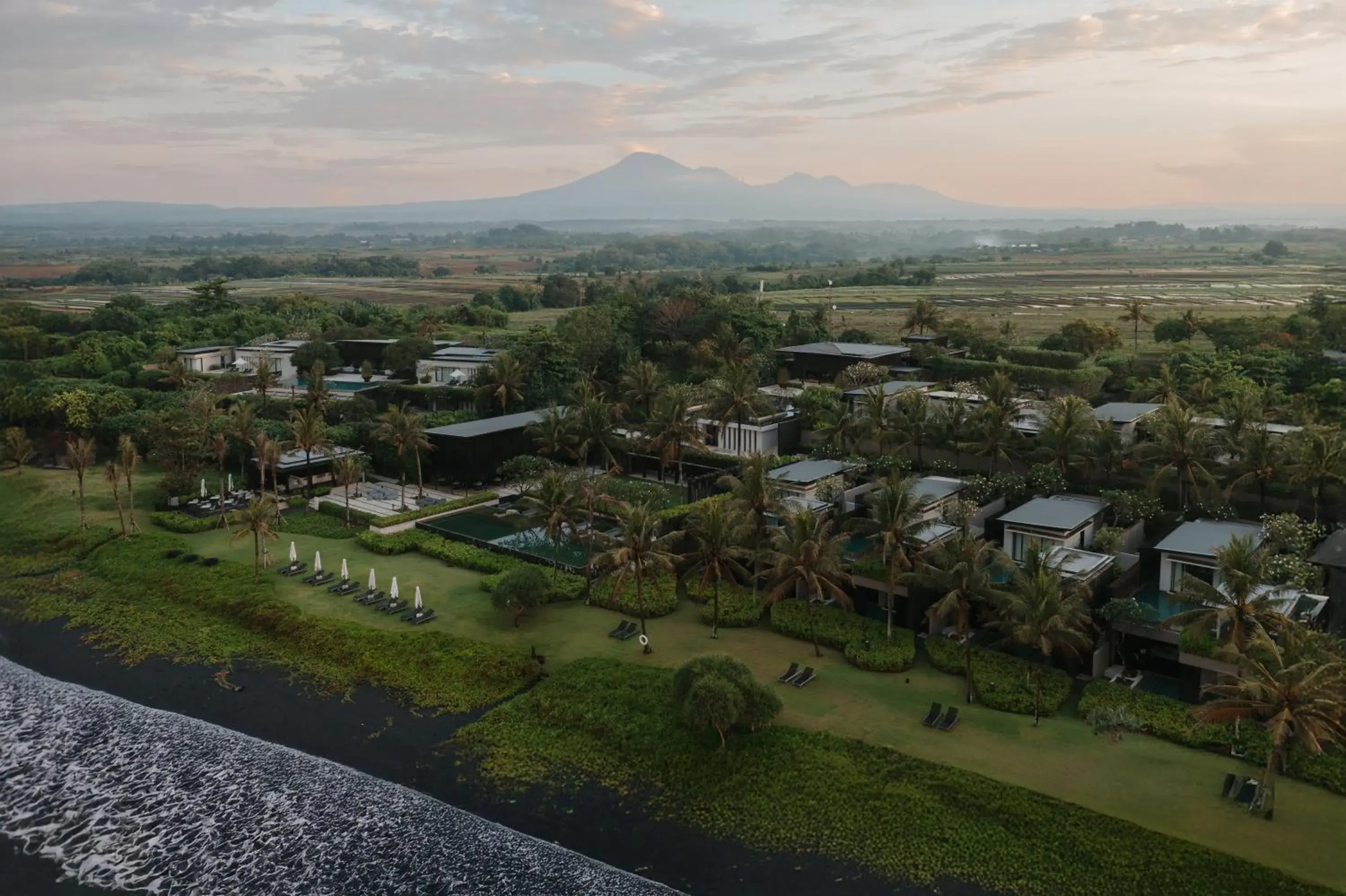 Bird's eye view in Soori Bali Bird's eye view in Soori Bali