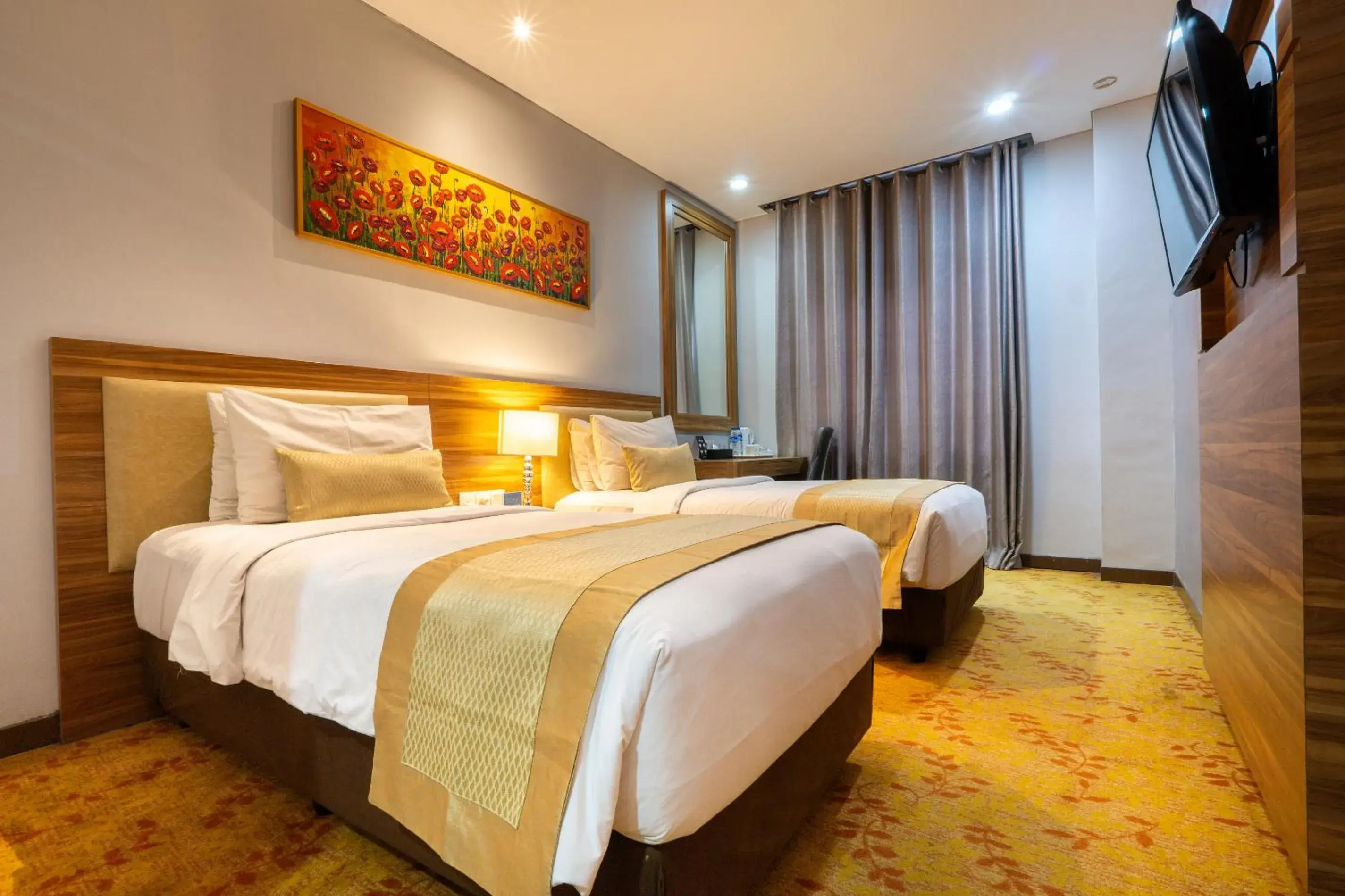 Superior Twin Room in Grand Serela Yogyakarta Superior Twin Room in Grand Serela Yogyakarta