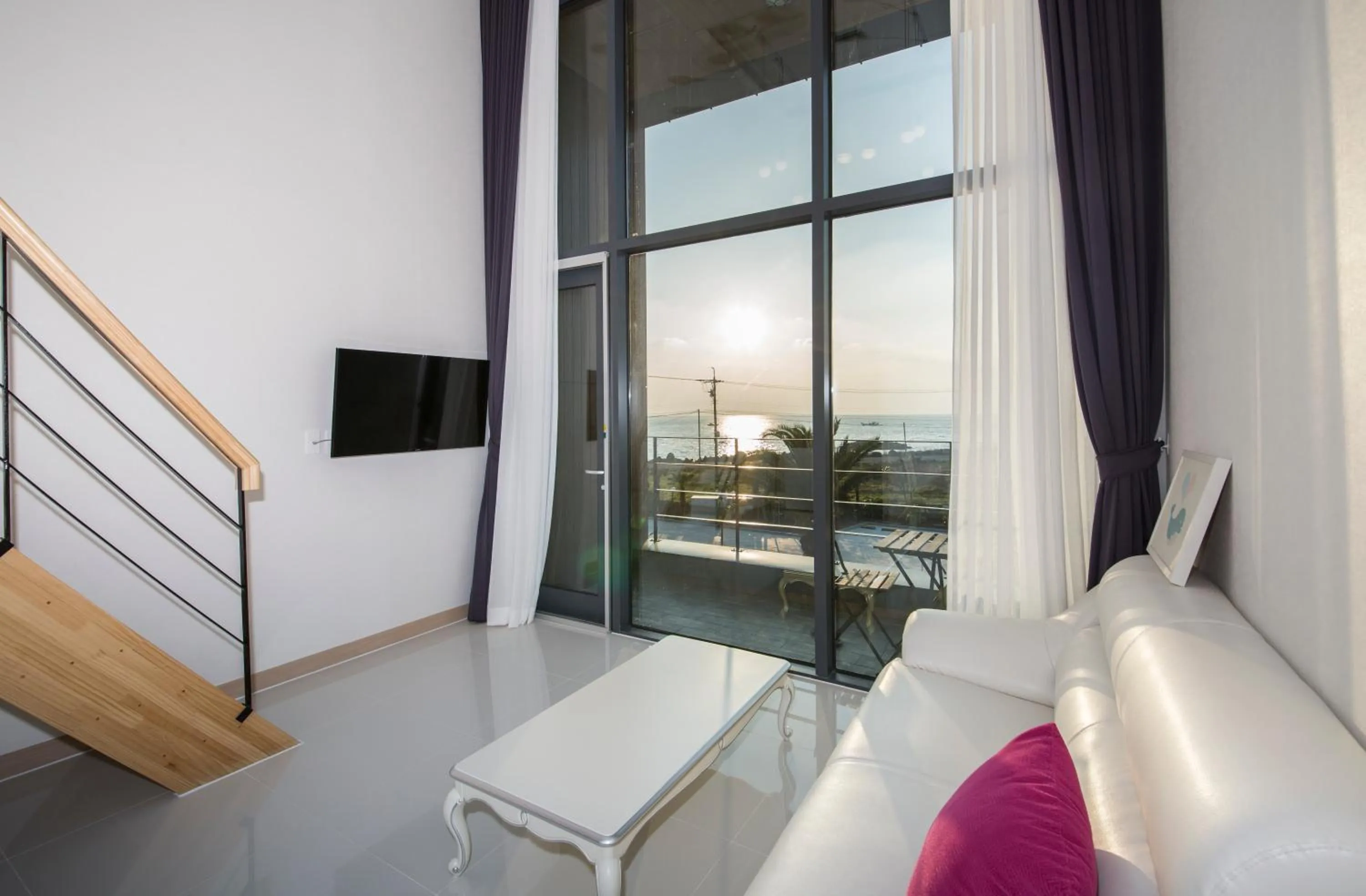 Sea view, Bed in J Raum Resort