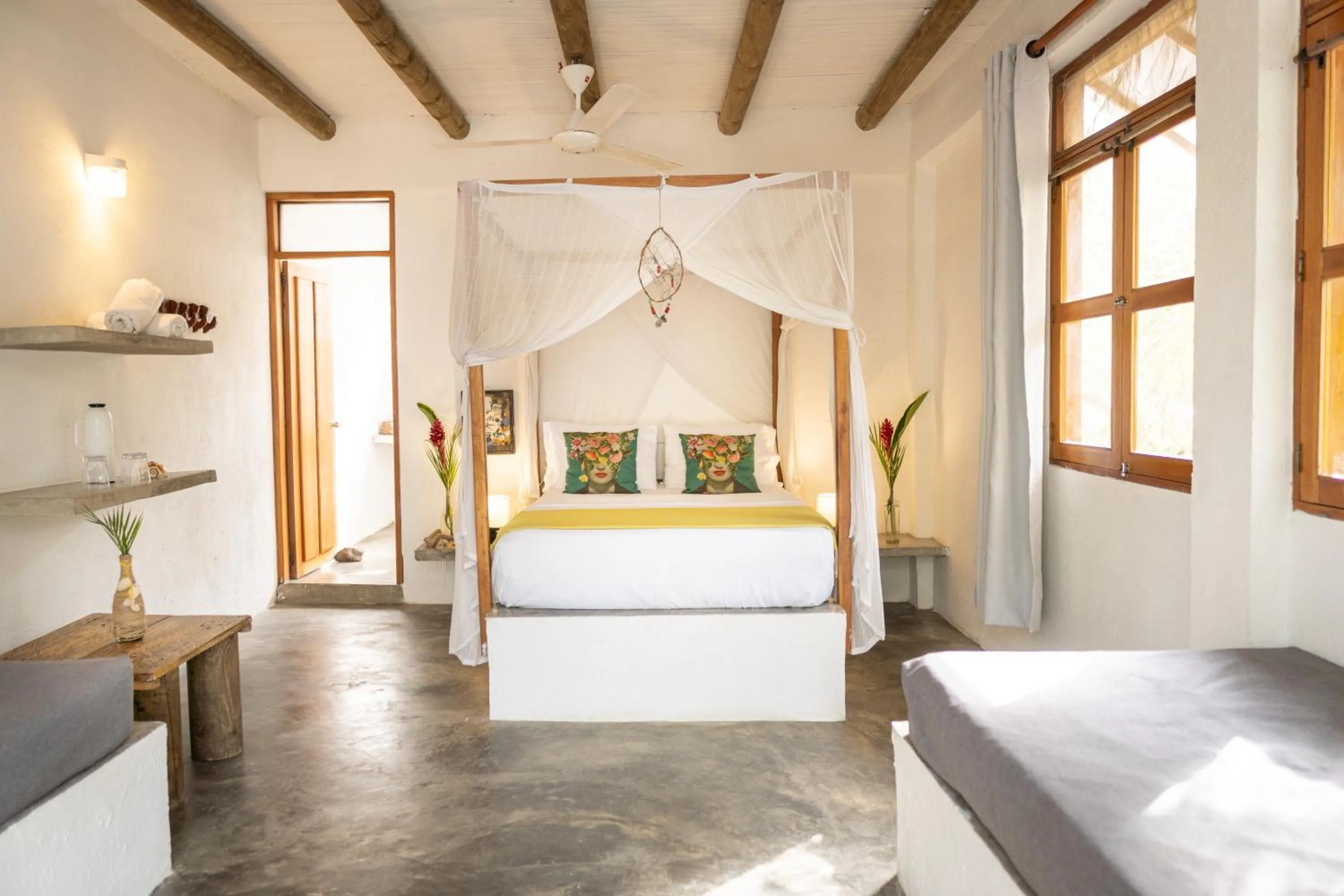 Deluxe Double Room with Sea View in Casa Coraje