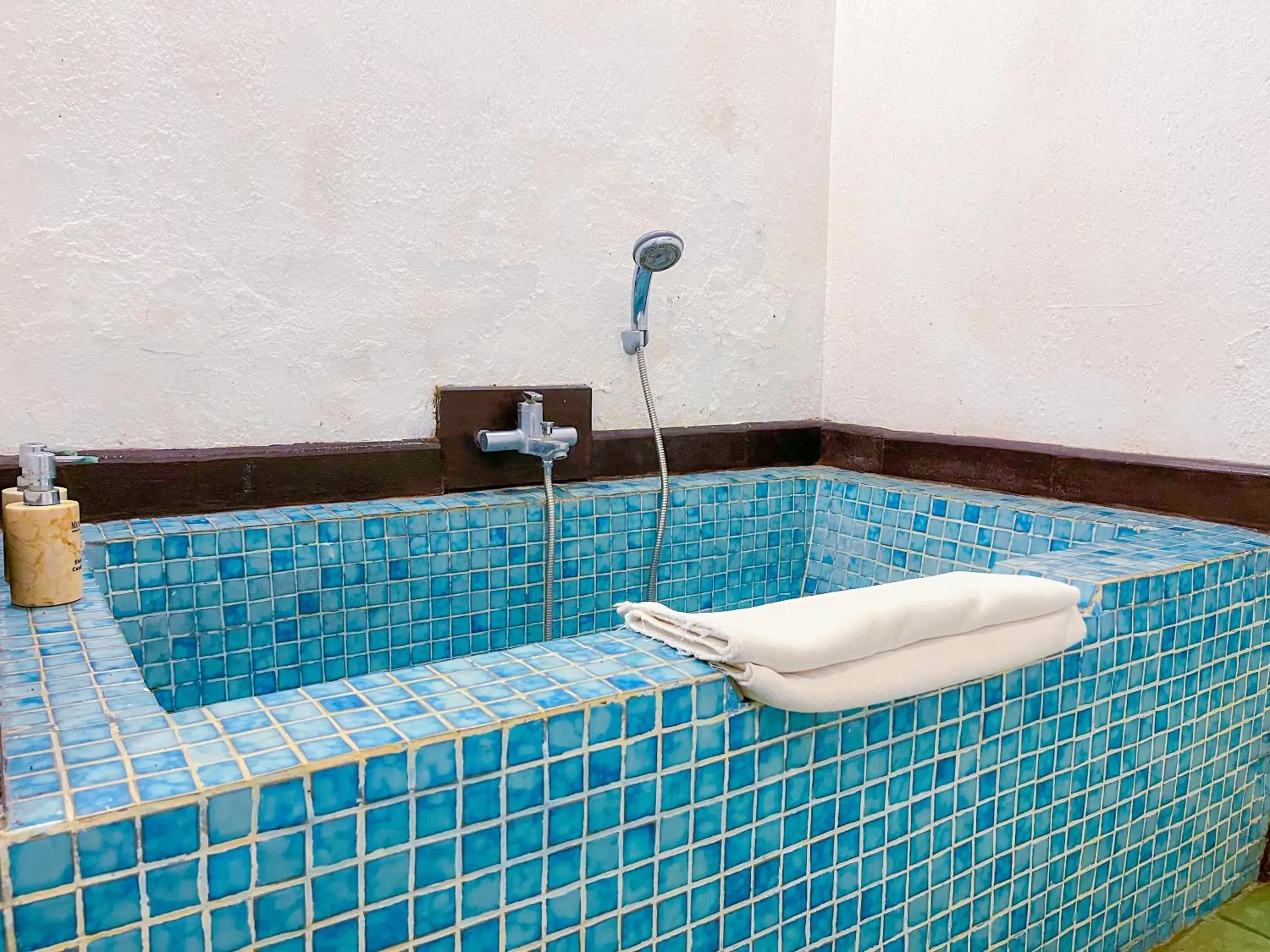 Bathroom in MesaStila Resort and Spa Bathroom in MesaStila Resort and Spa