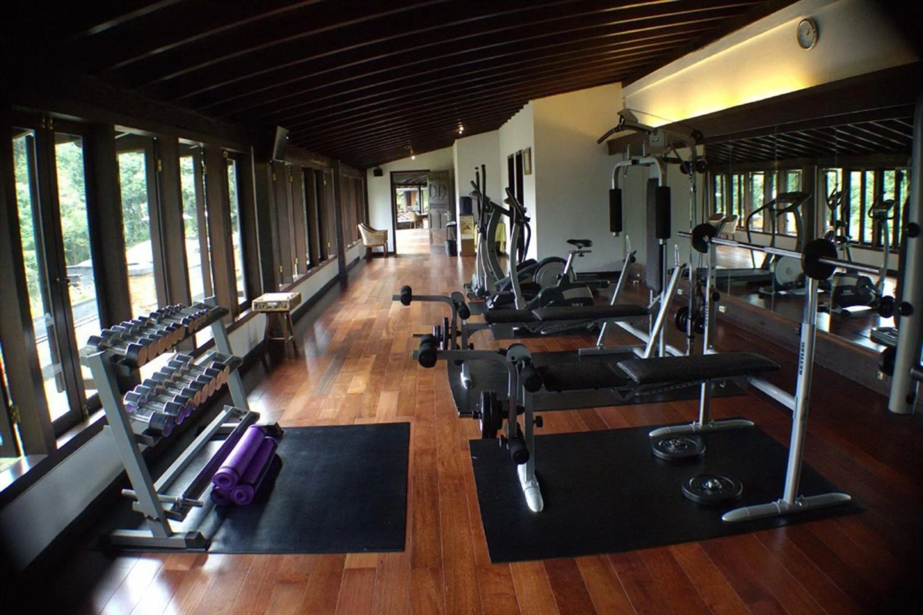 Fitness centre/facilities in MesaStila Resort and Spa