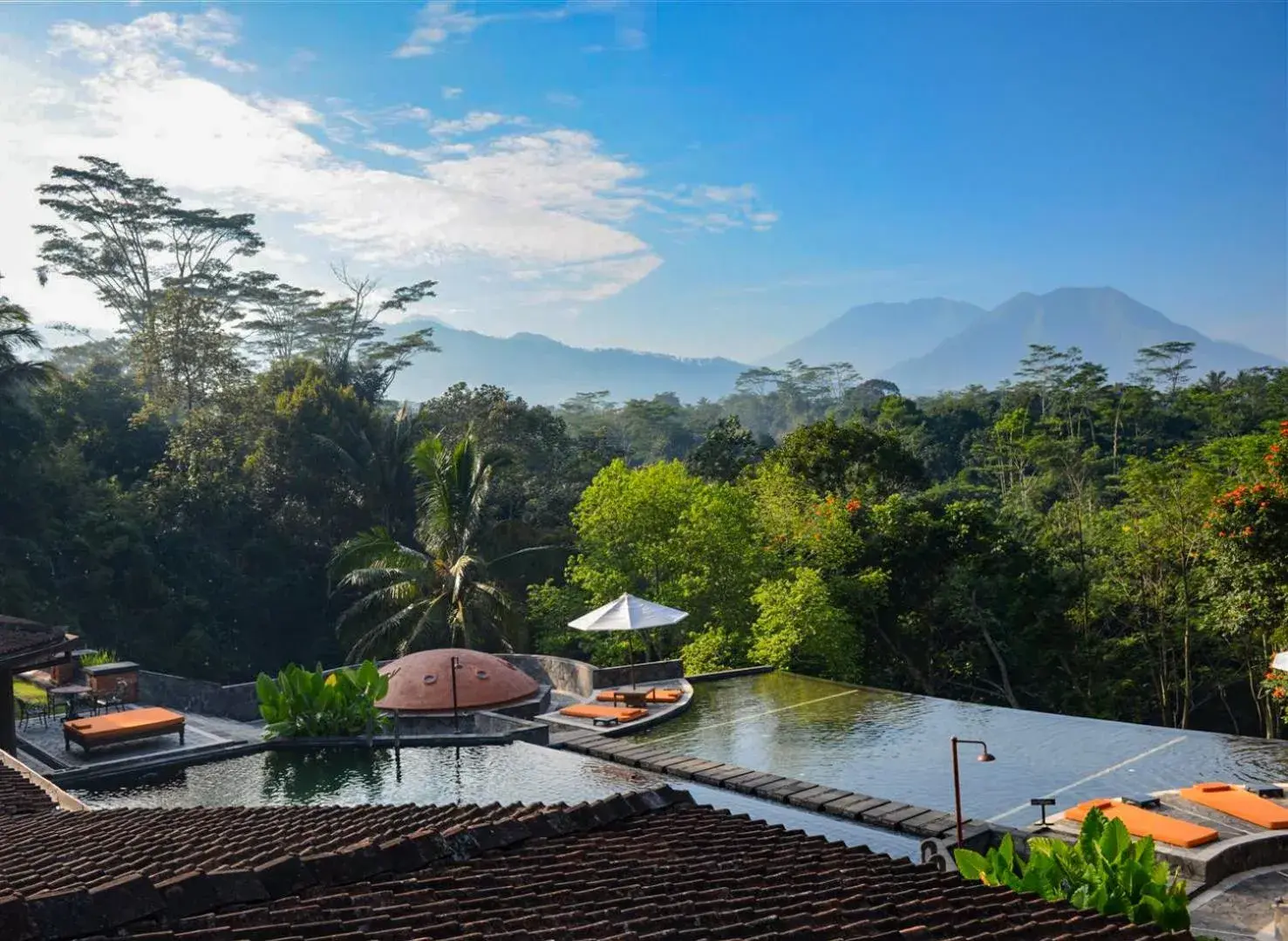 Mountain view in MesaStila Resort and Spa Mountain view in MesaStila Resort and Spa