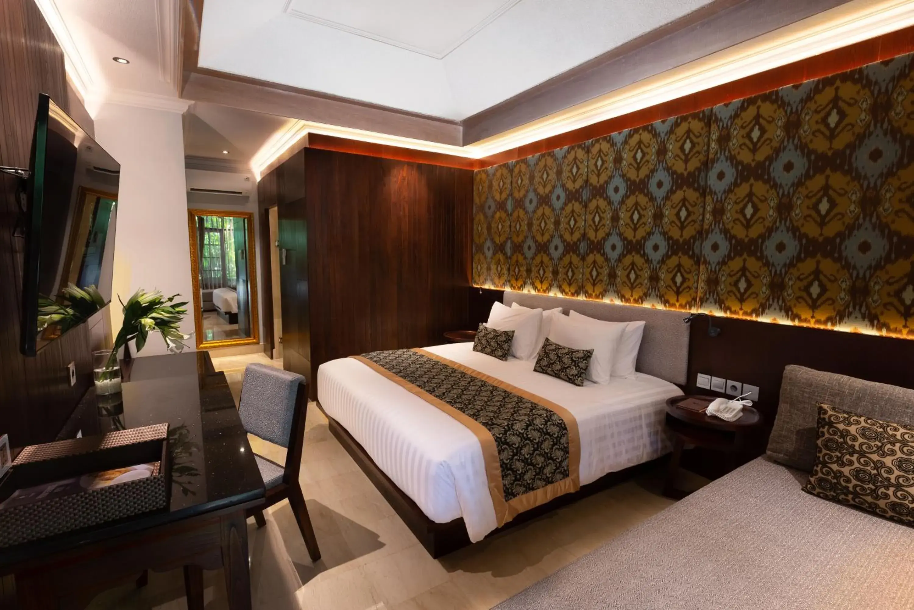 Bedroom, Bed in Puri Santrian Beach Resort And Spa Bedroom, Bed in Puri Santrian Beach Resort And Spa