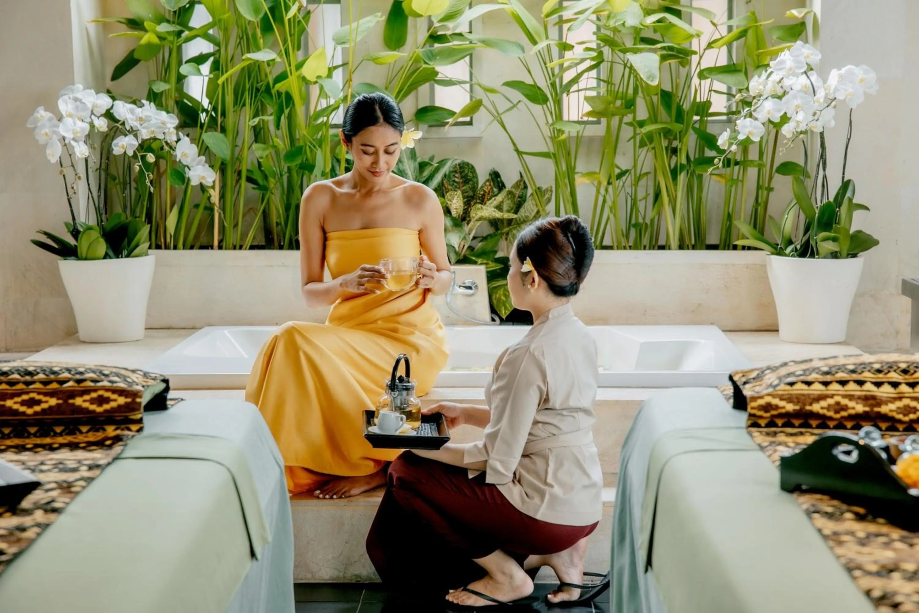 Spa and wellness centre/facilities in Puri Santrian Beach Resort And Spa