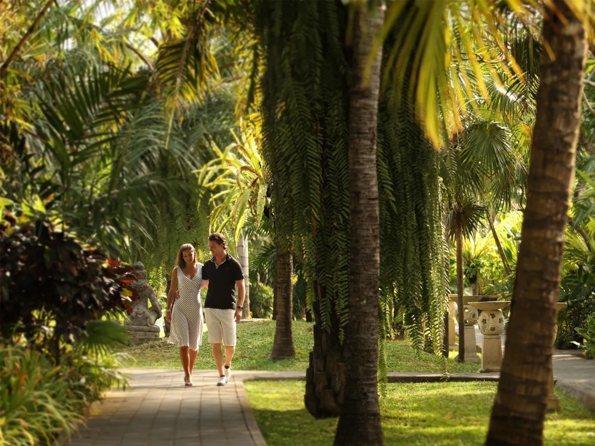 Garden in Puri Santrian Beach Resort And Spa