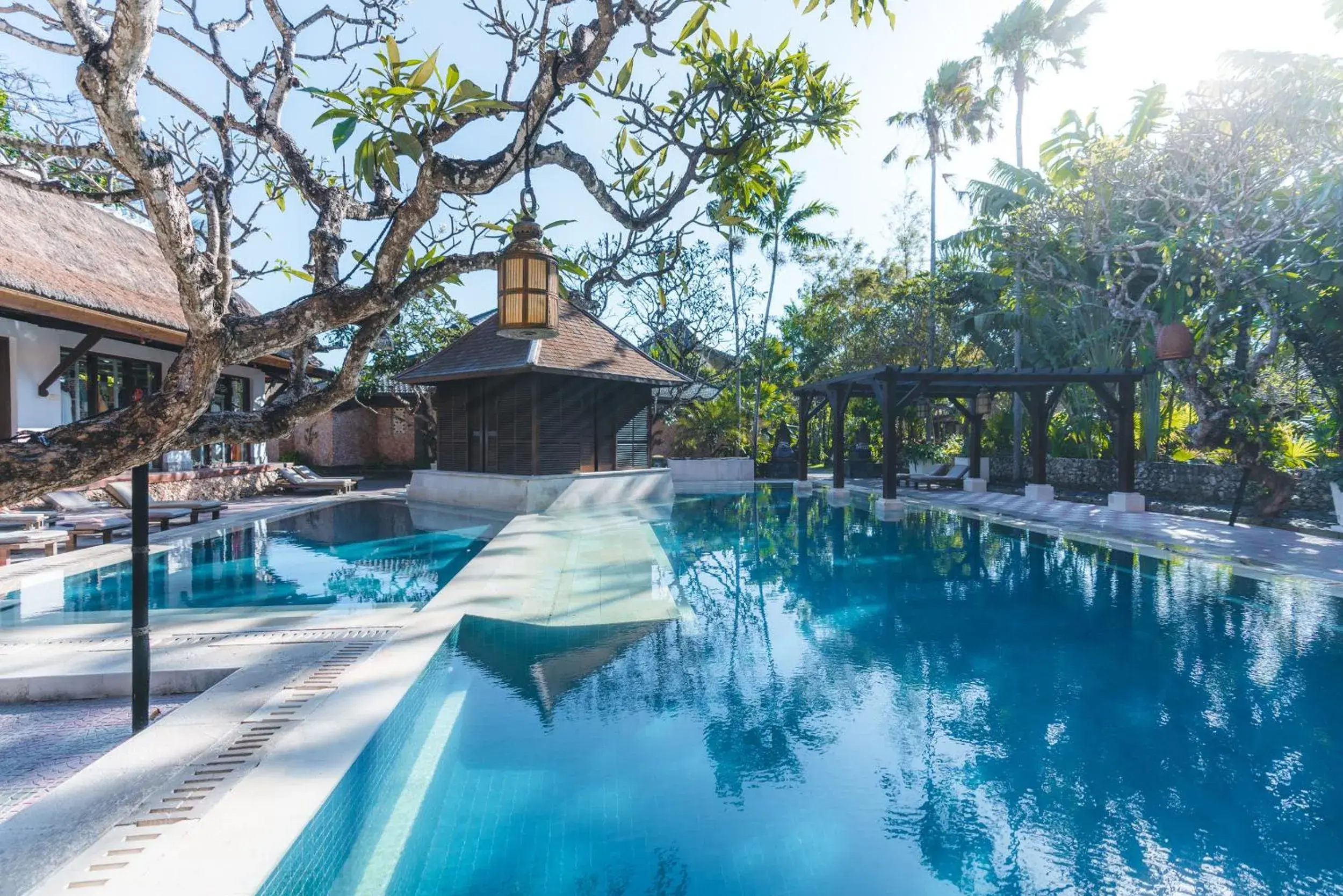 Swimming pool in Puri Santrian Beach Resort And Spa Swimming pool in Puri Santrian Beach Resort And Spa