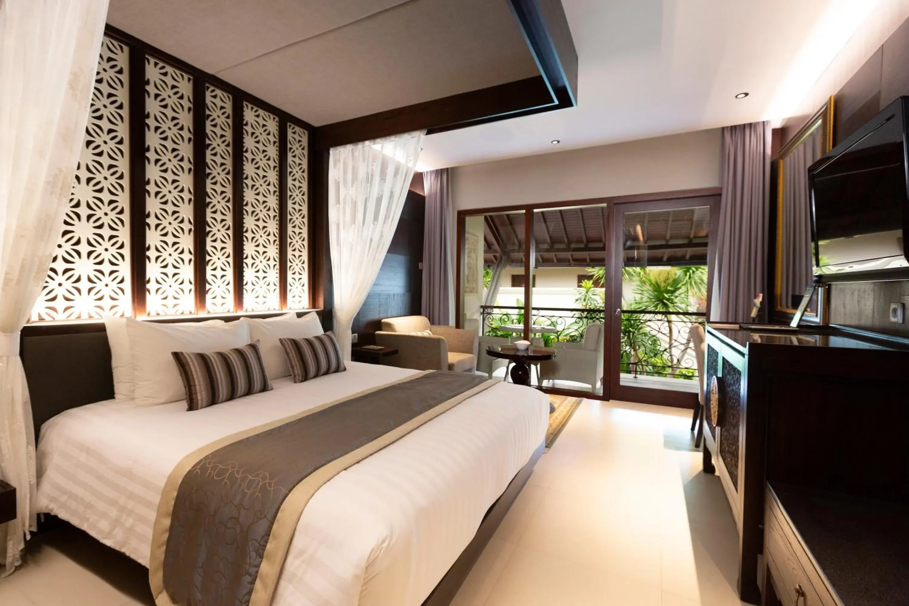 Bedroom, Bed in Puri Santrian Beach Resort And Spa Bedroom, Bed in Puri Santrian Beach Resort And Spa
