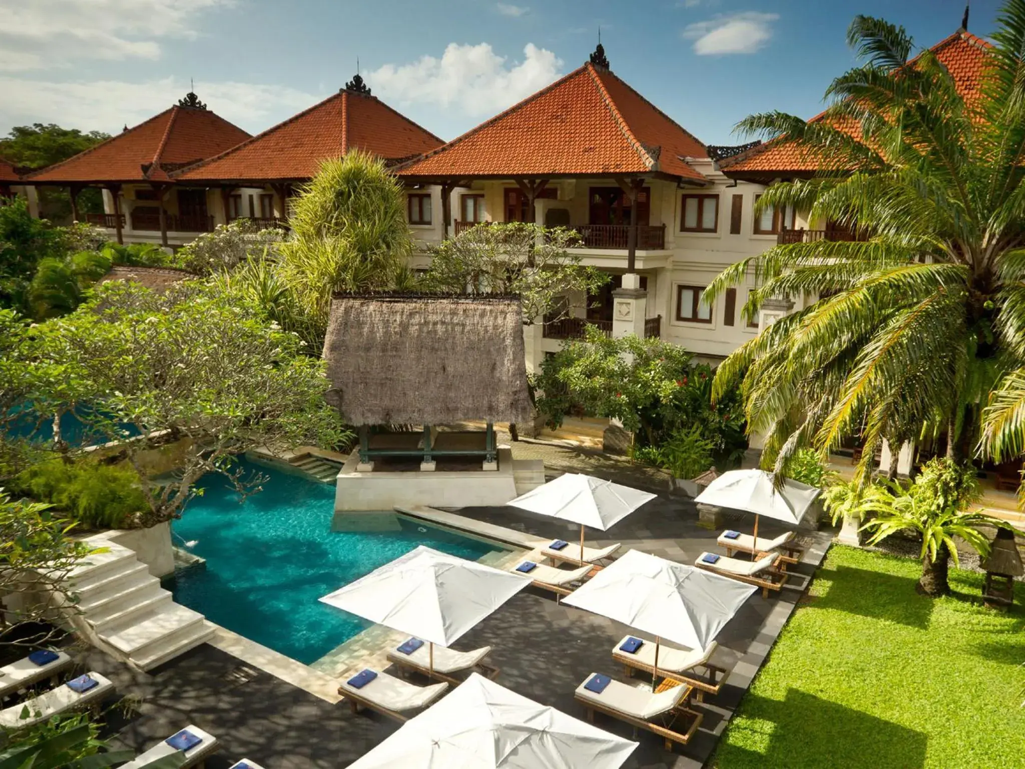 Bird's eye view in Puri Santrian Beach Resort And Spa Bird's eye view in Puri Santrian Beach Resort And Spa