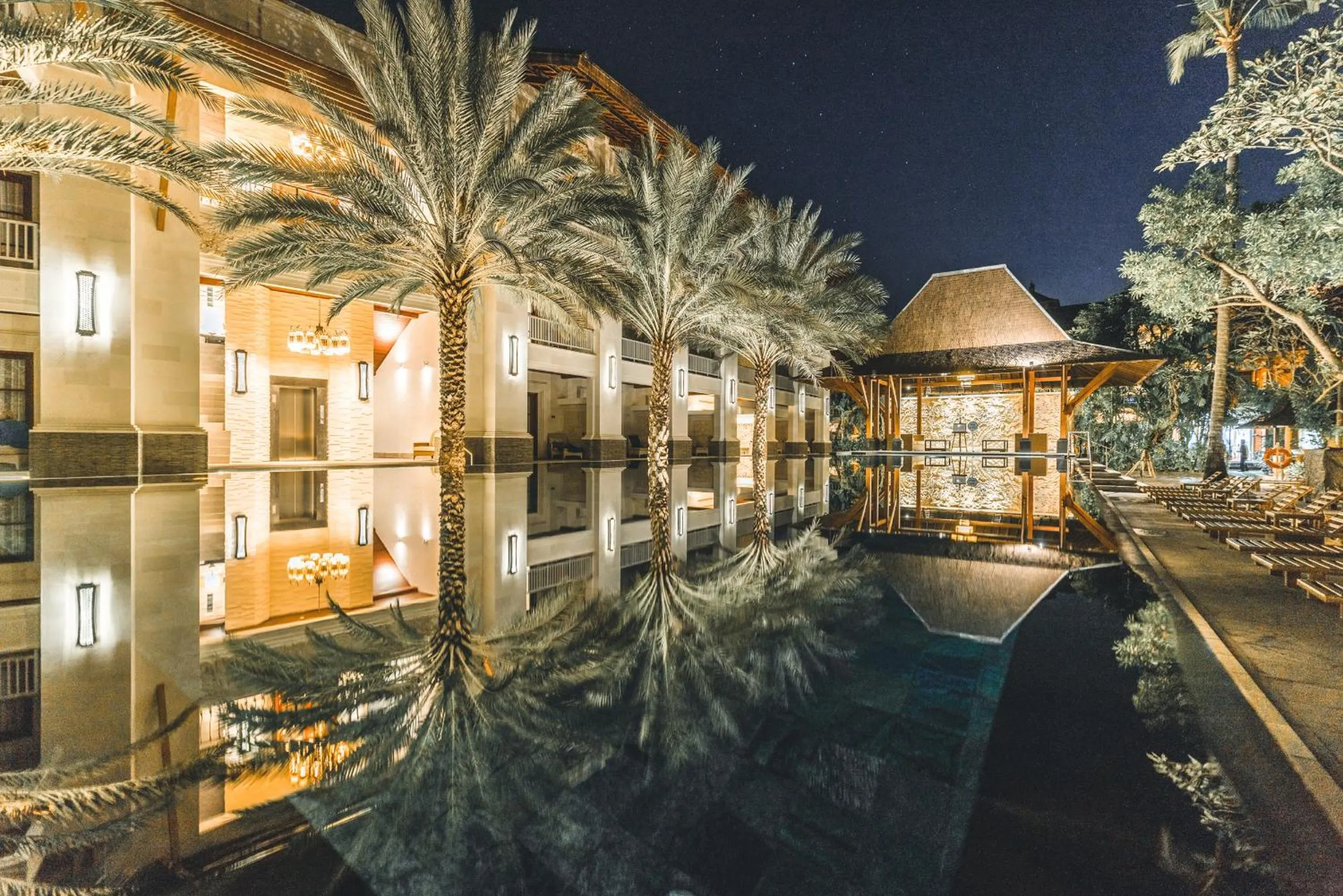 Property building in Puri Santrian Beach Resort And Spa