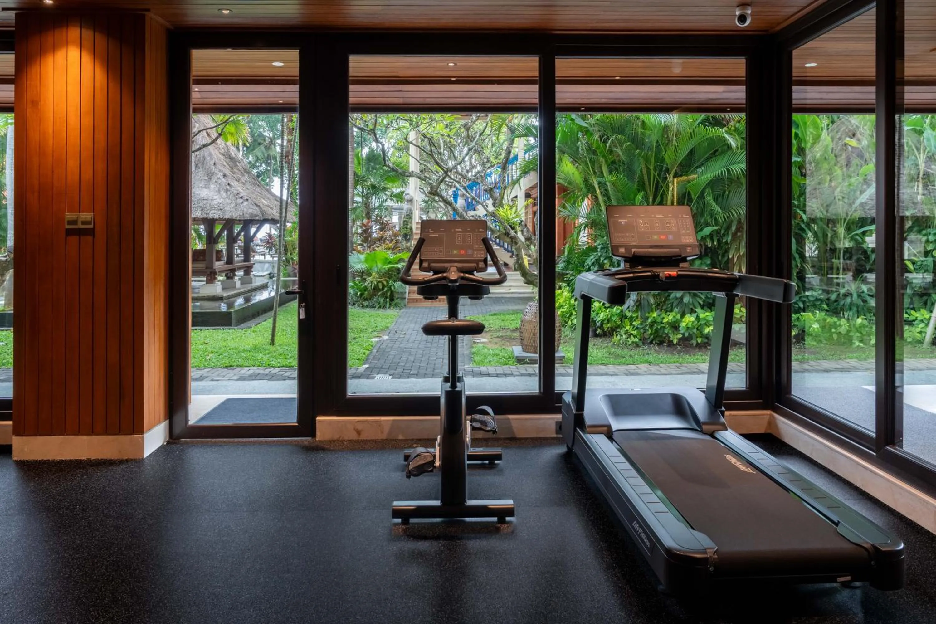 Fitness centre/facilities in Puri Santrian Beach Resort And Spa