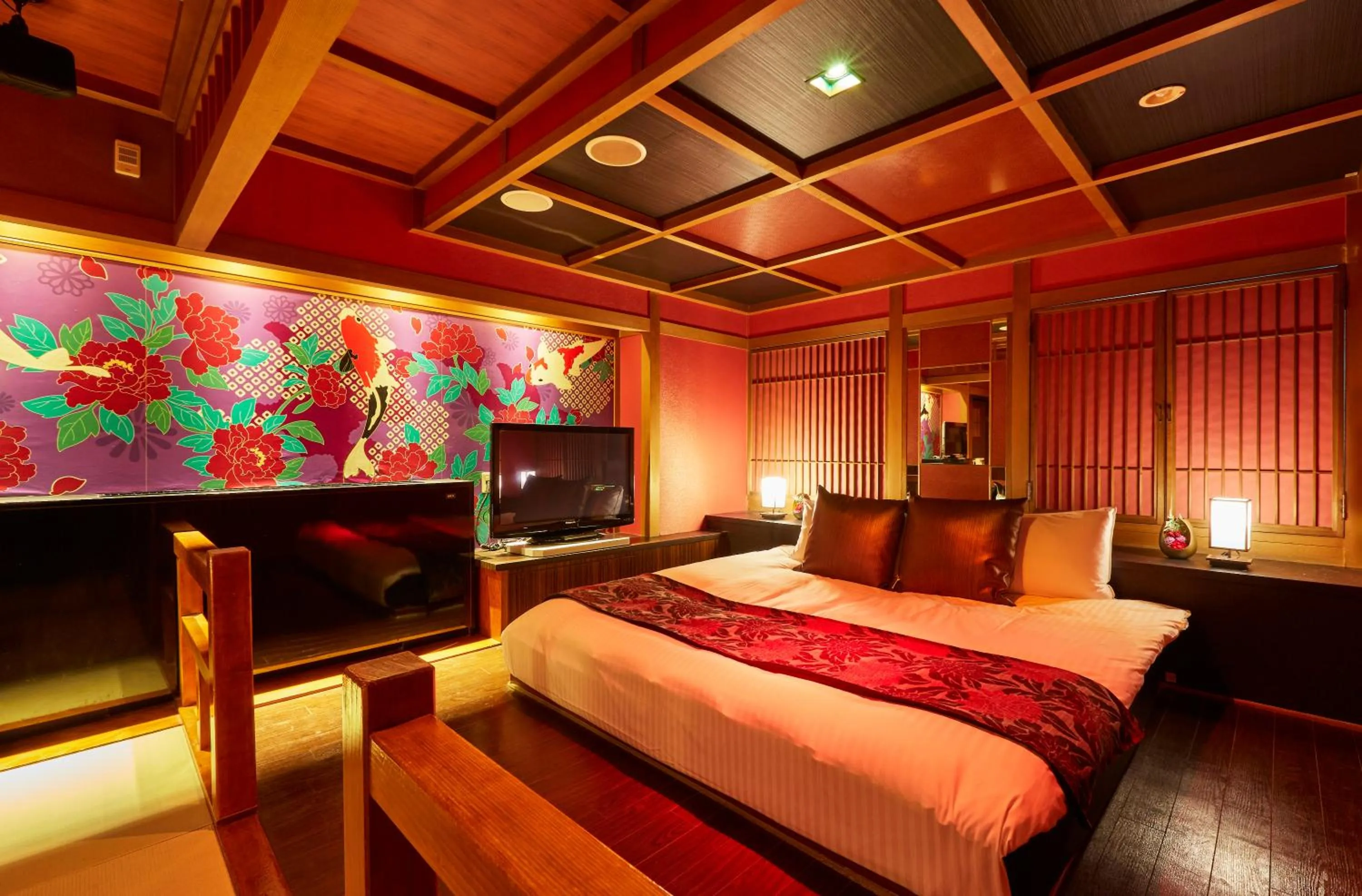 Photo of the whole room, Bed in HOTEL LOVE