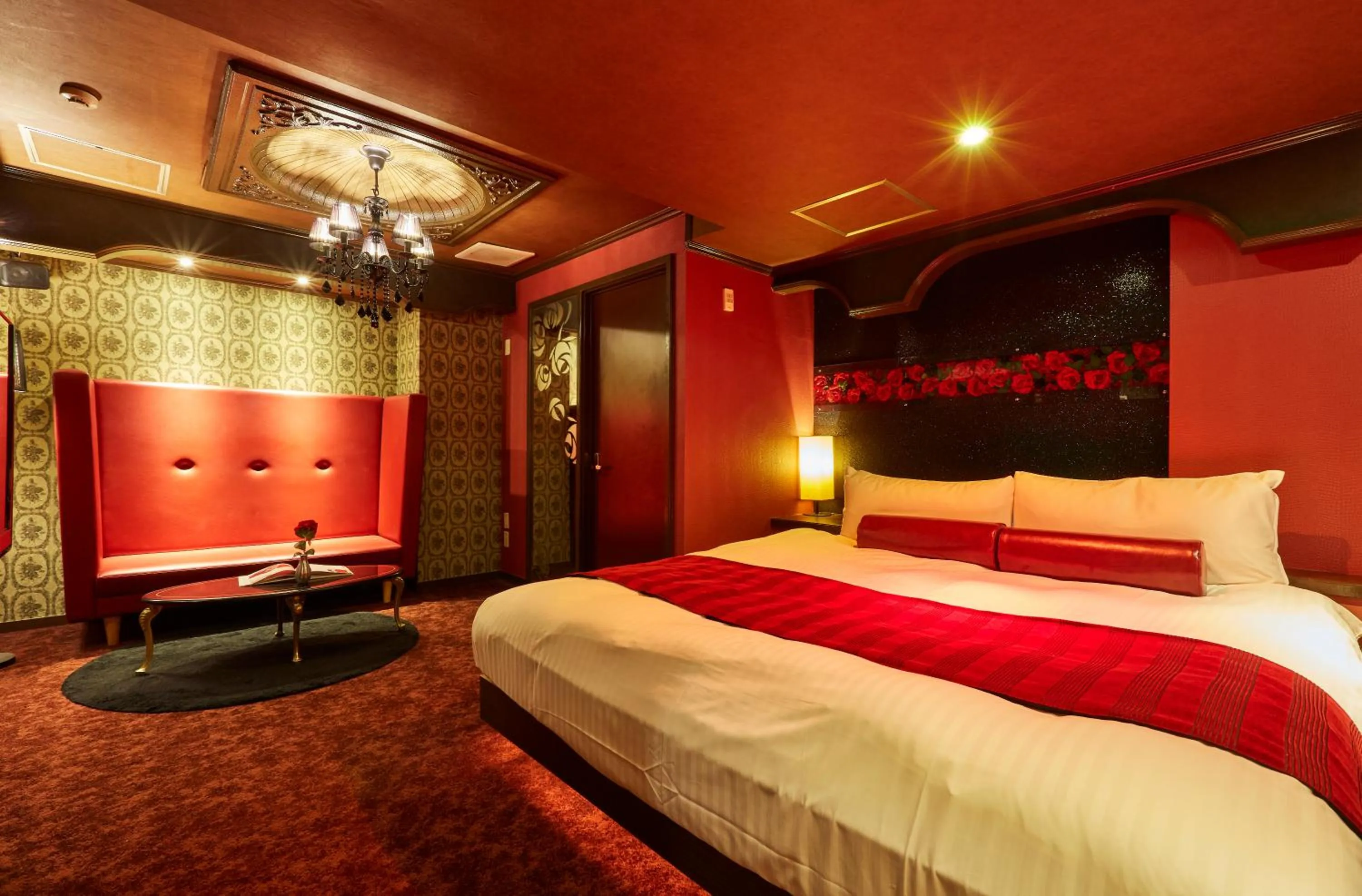 Photo of the whole room, Bed in HOTEL LOVE