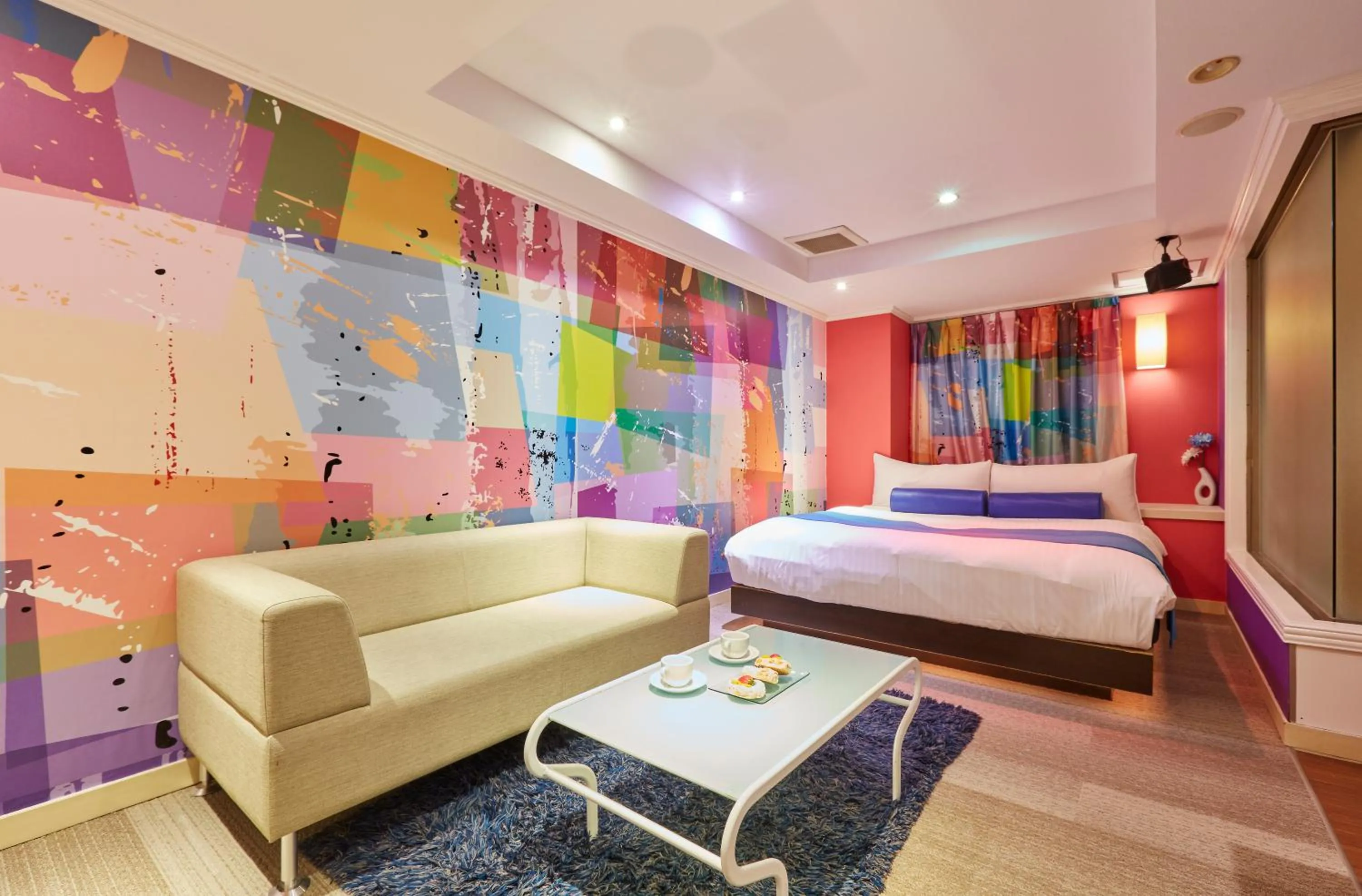 Photo of the whole room, Bed in HOTEL LOVE