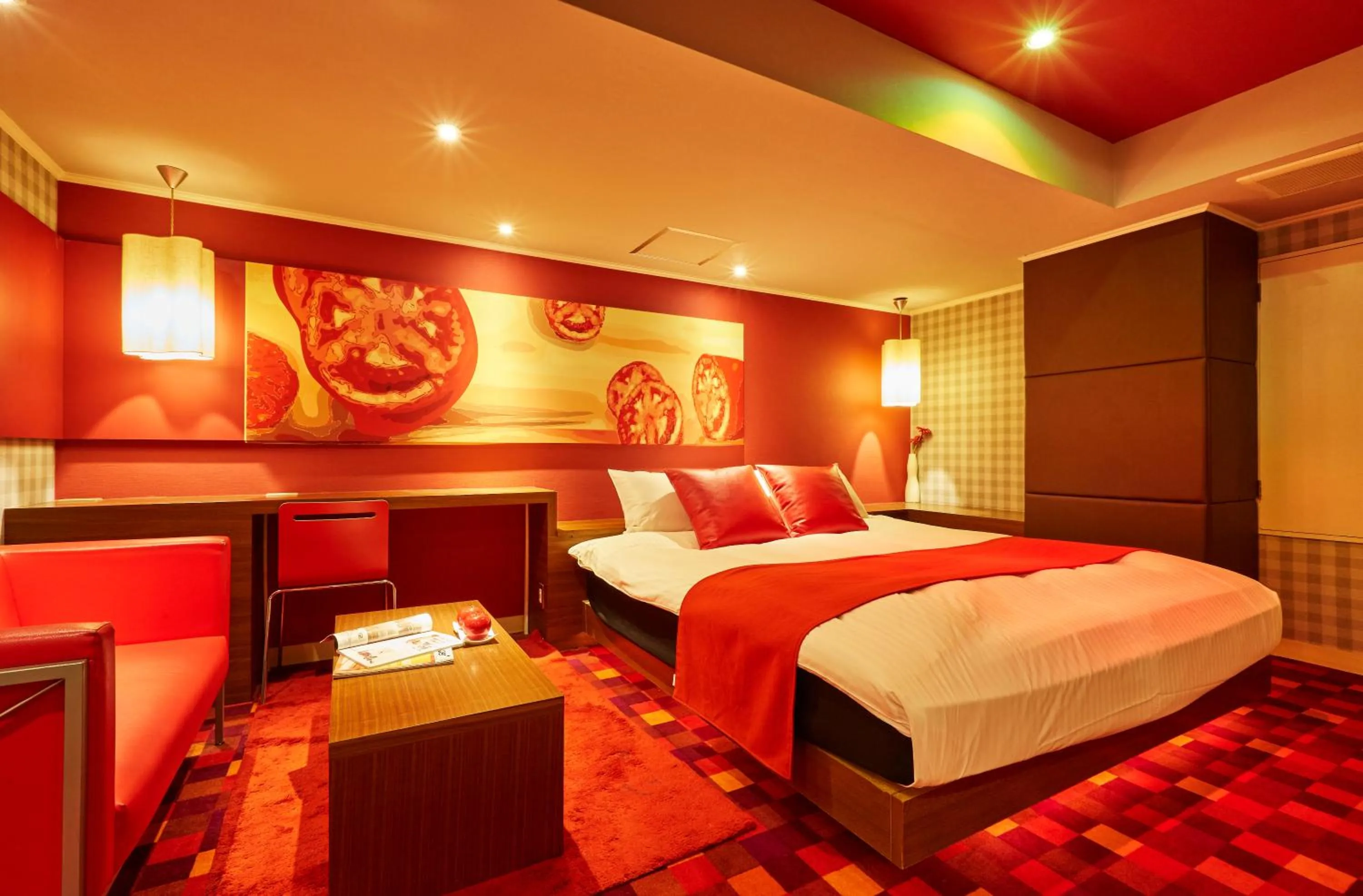 Photo of the whole room, Bed in HOTEL LOVE