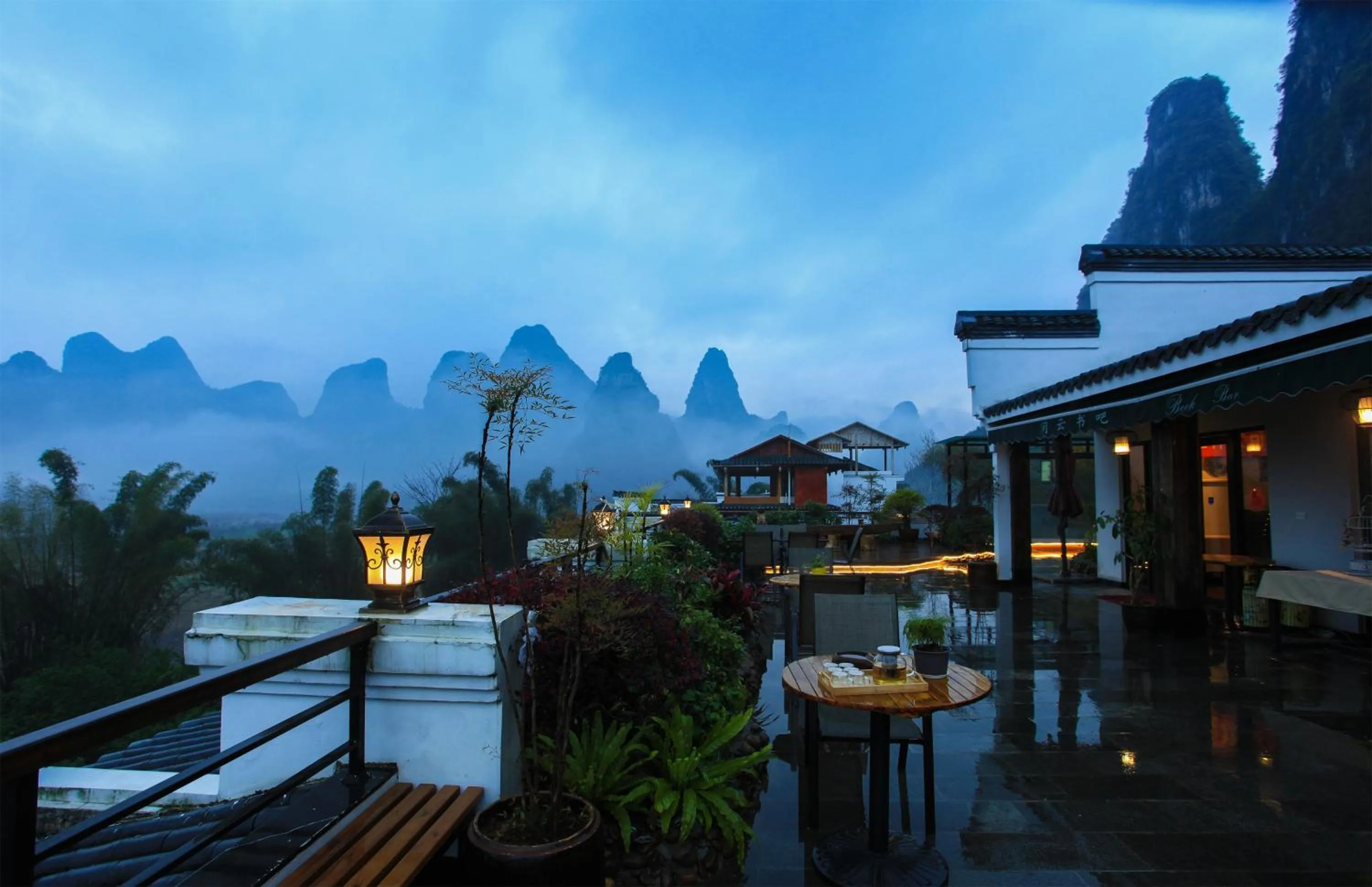 Yangshuo Lijiang Island Riverside Resort -Free pick up service and local guide walking along the river