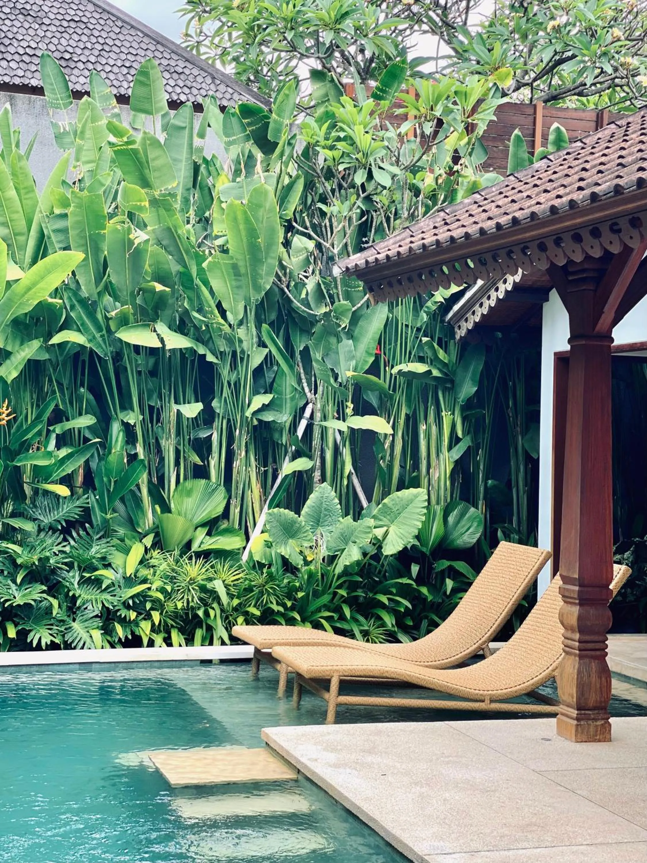 Pool view in Aria Exclusive Villas & SPA