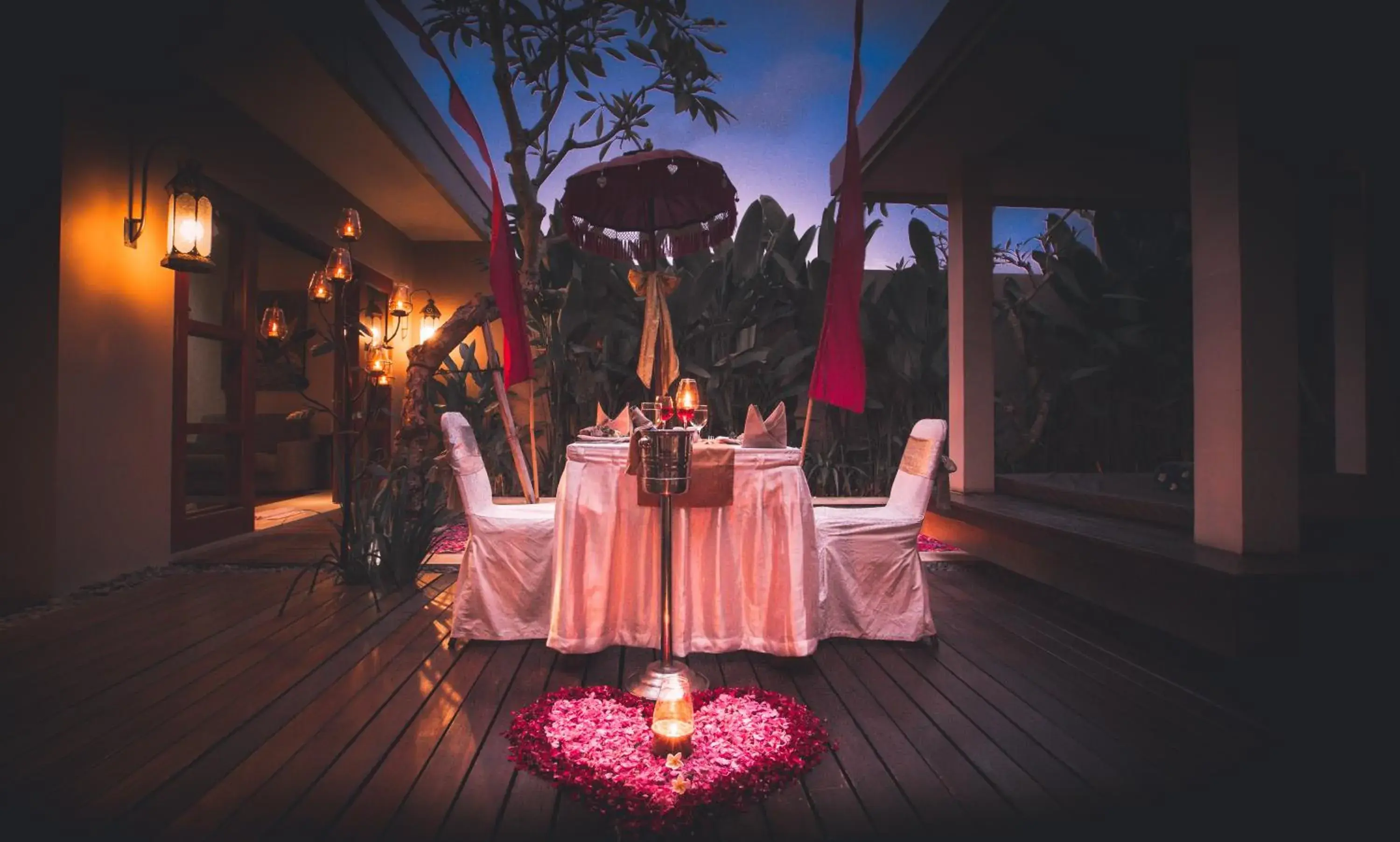 Pool view in Aria Exclusive Villas & SPA Pool view in Aria Exclusive Villas & SPA