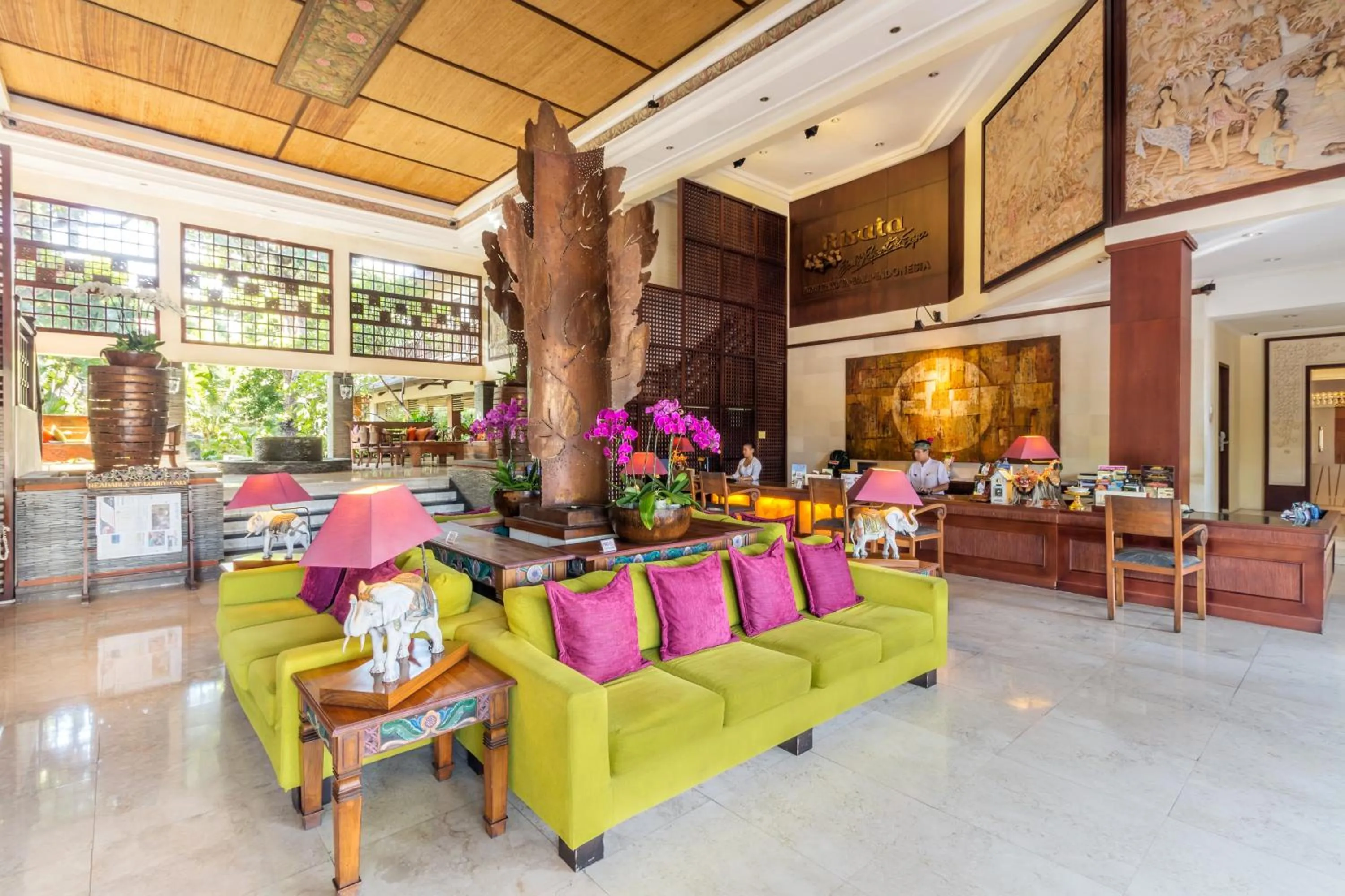 Lobby or reception in Risata Bali Resort & Spa