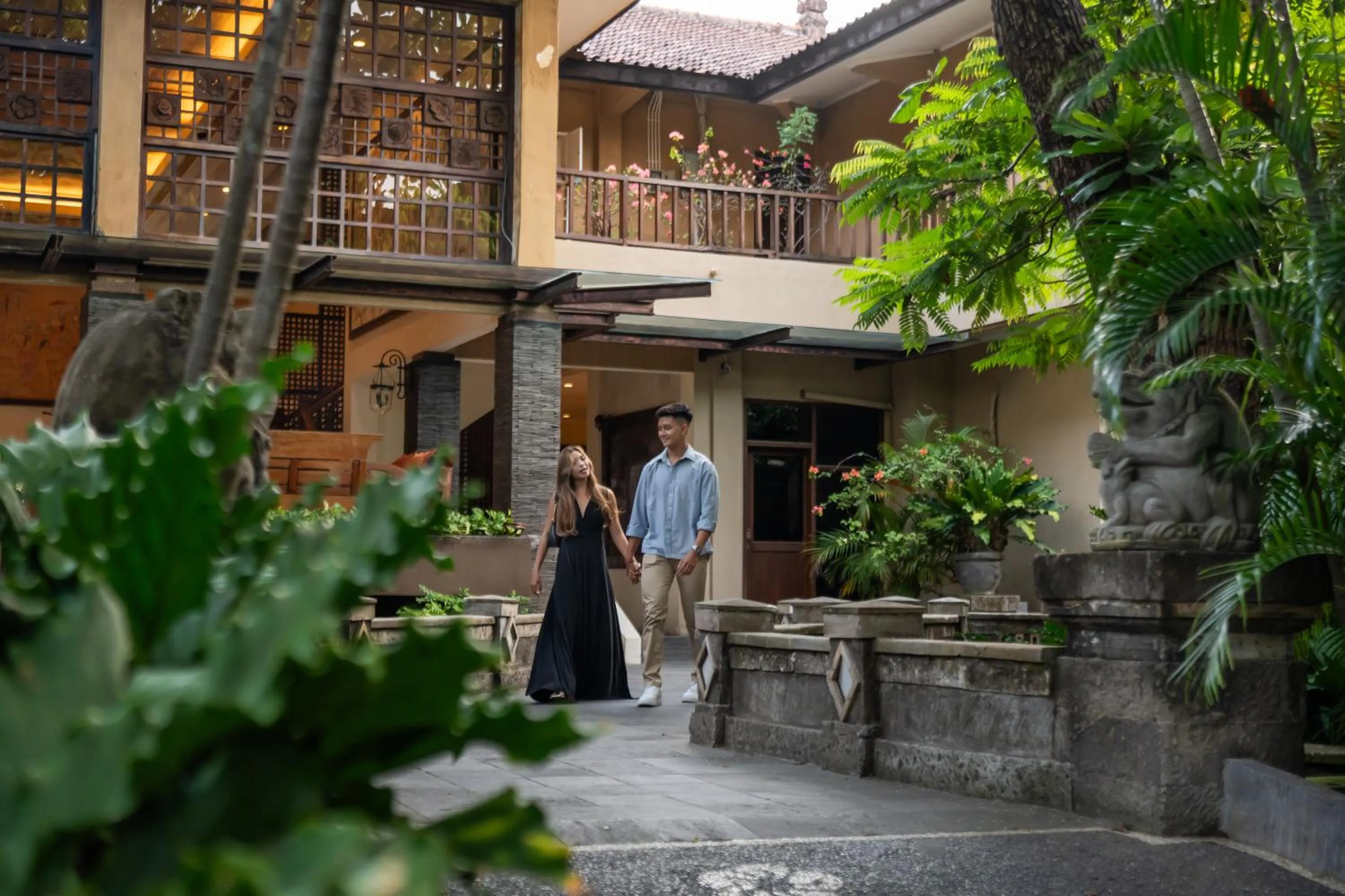 People in Risata Bali Resort & Spa