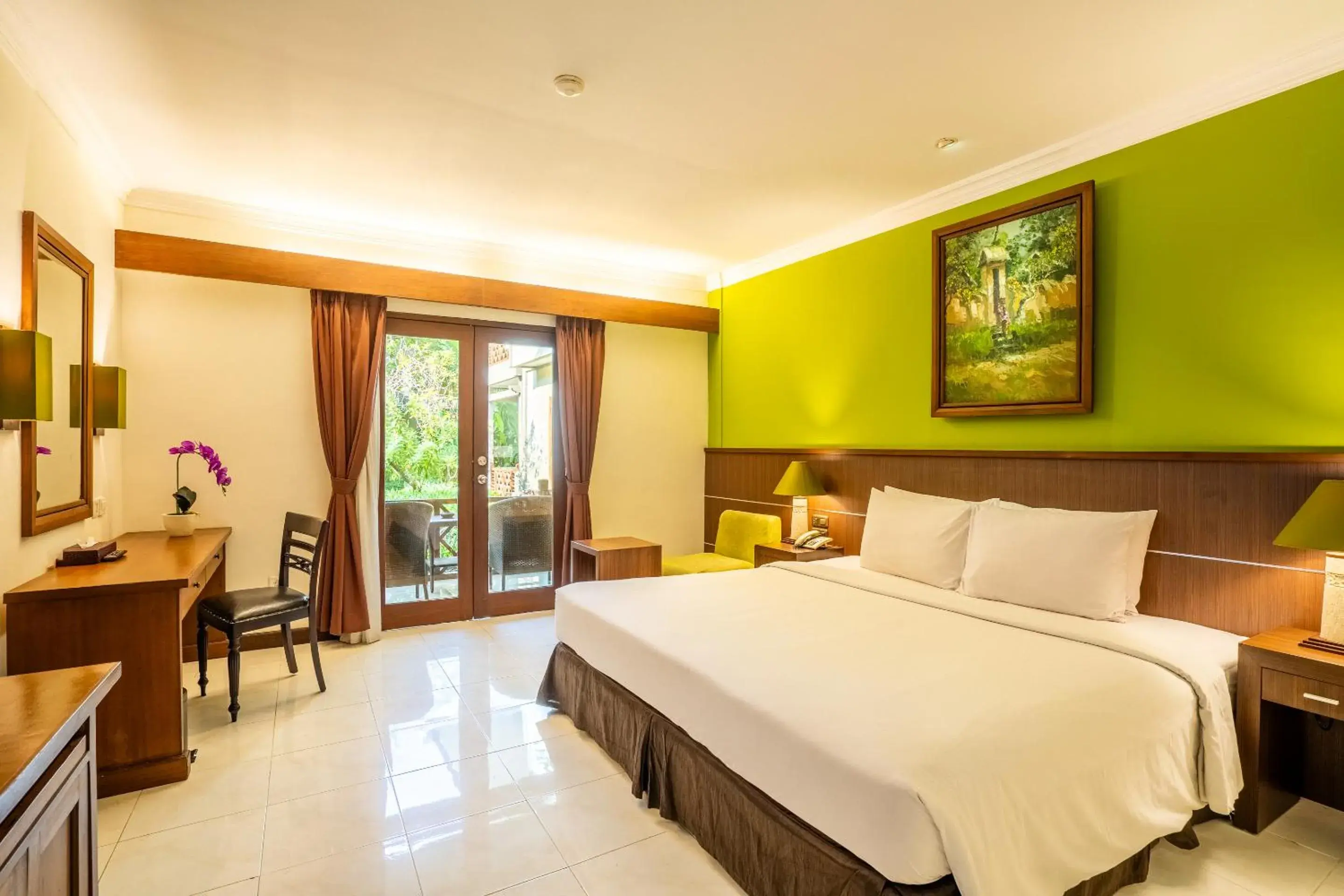 Deluxe Double or Twin Room with Balcony in Risata Bali Resort & Spa Deluxe Double or Twin Room with Balcony in Risata Bali Resort & Spa