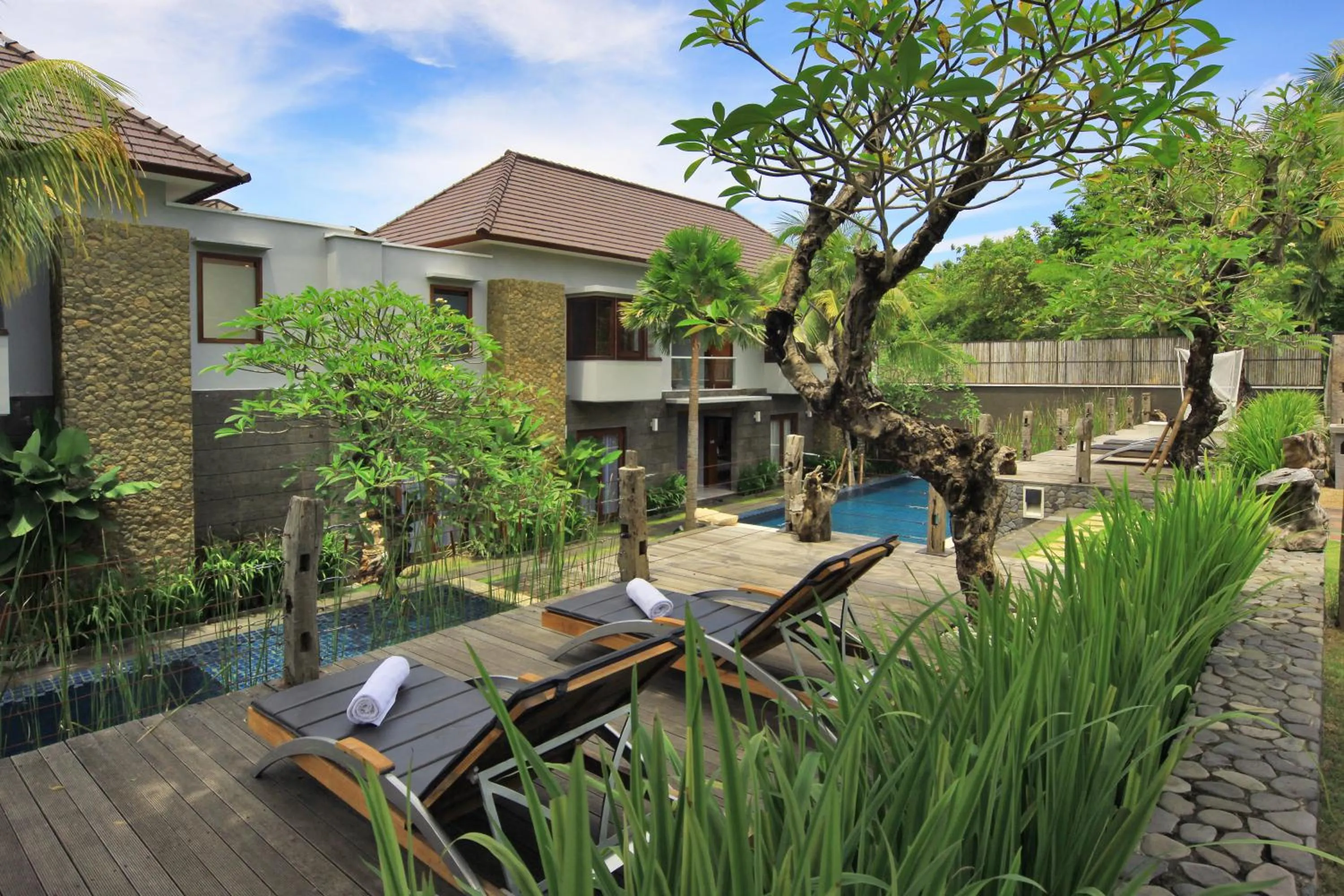 Property building in Abi Bali Resort and Villa