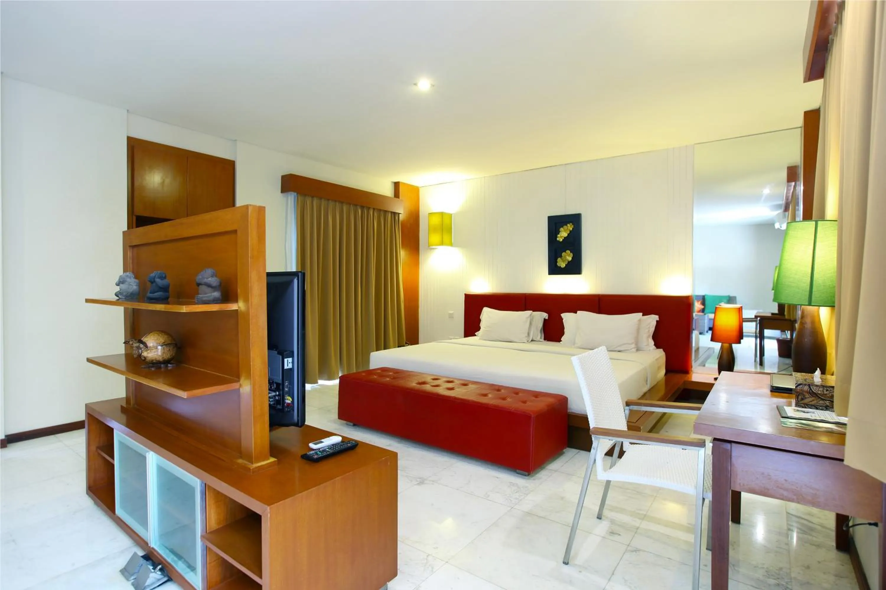 TV and multimedia, Bed in Abi Bali Resort and Villa