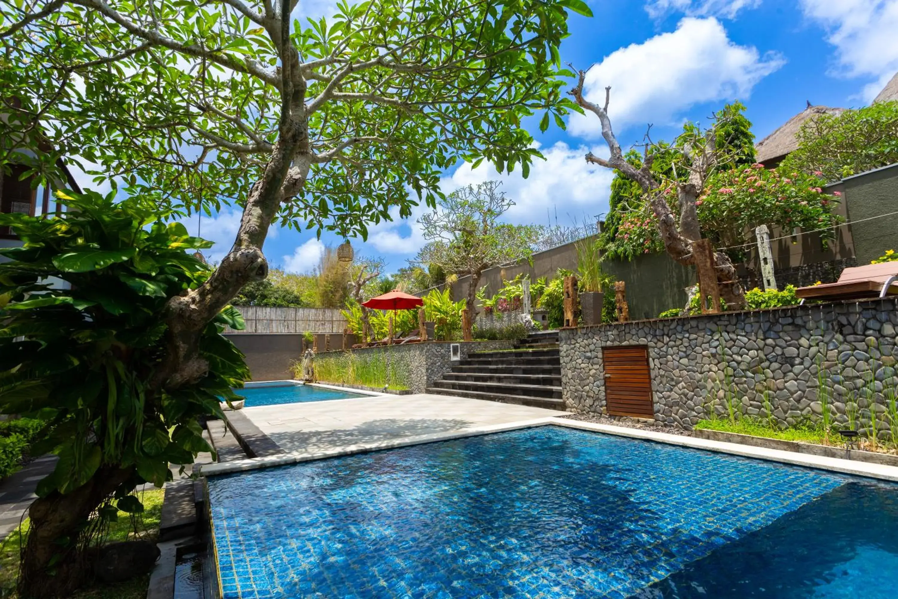 Pool view in Abi Bali Resort and Villa Pool view in Abi Bali Resort and Villa