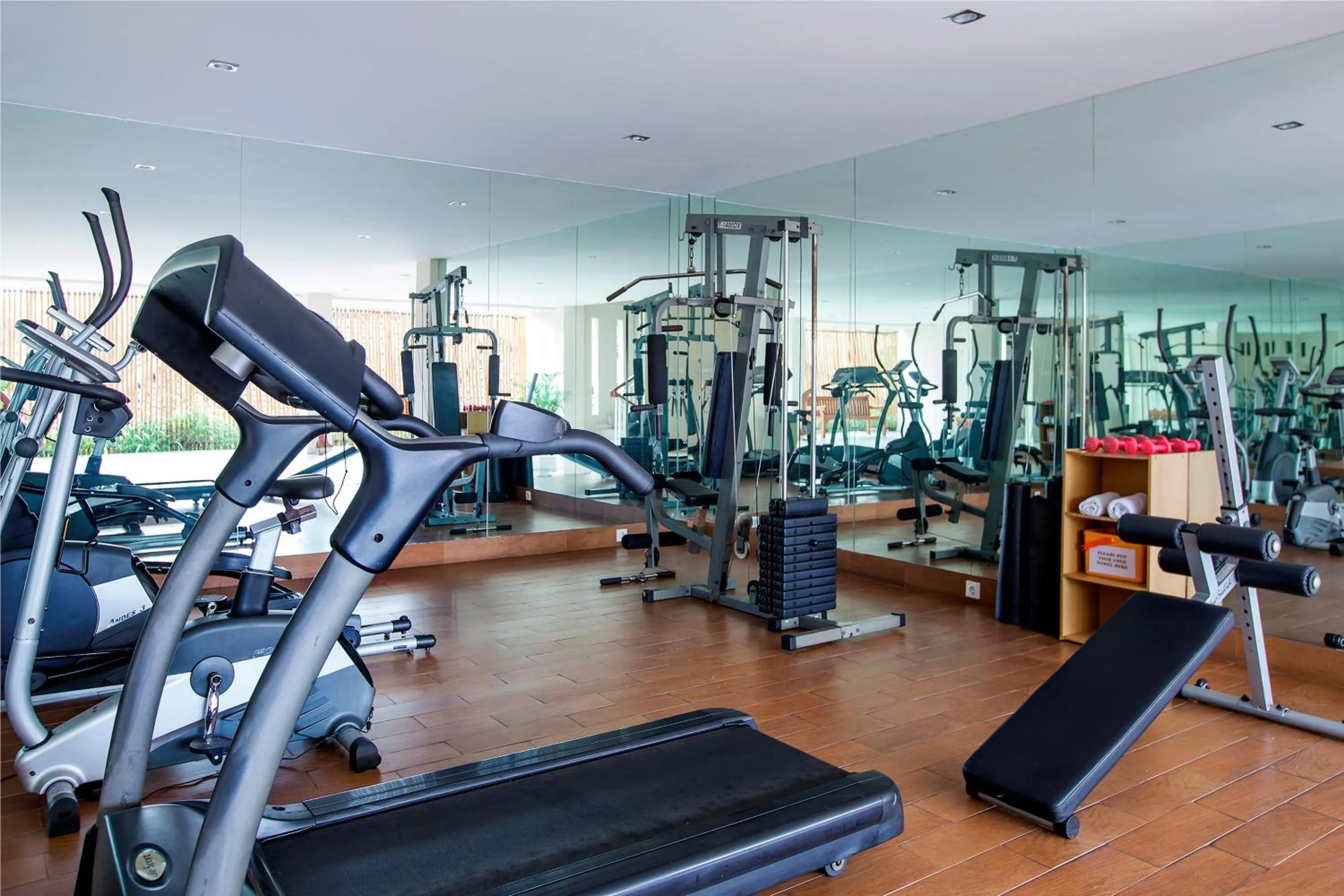 Fitness centre/facilities in Abi Bali Resort and Villa