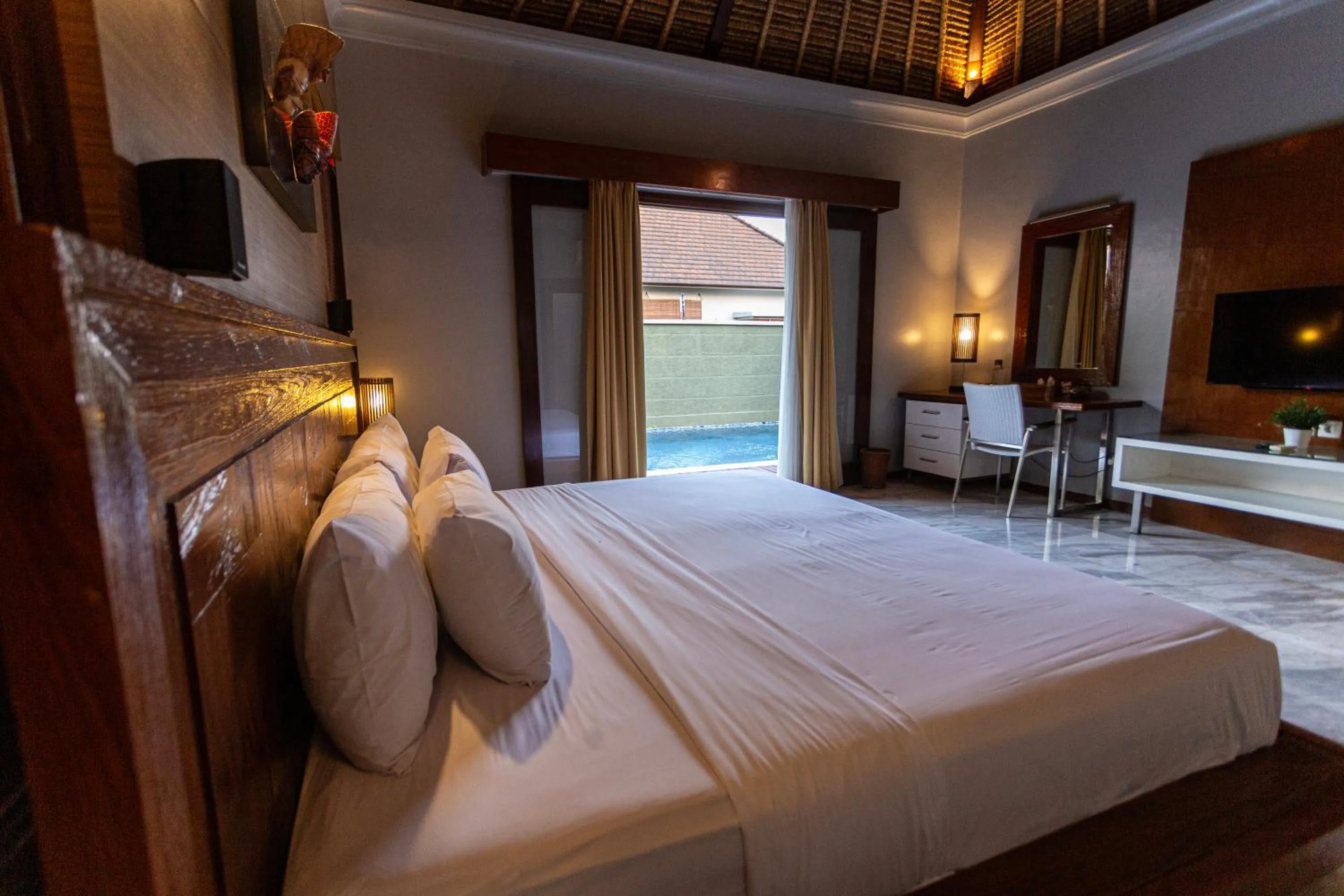 Bedroom, Bed in Abi Bali Resort and Villa