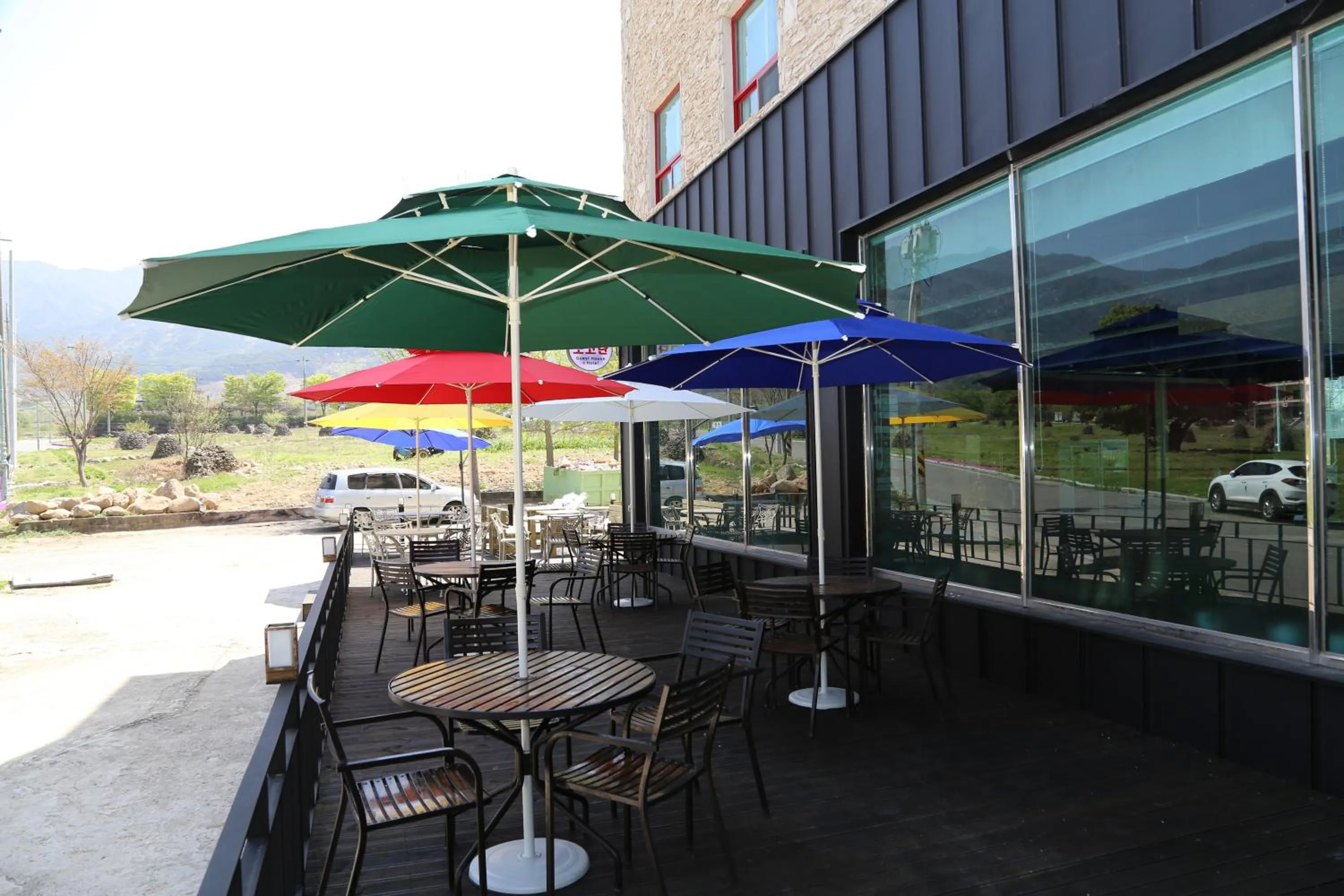 Balcony/Terrace in Nogodan Guesthouse and Hotel
