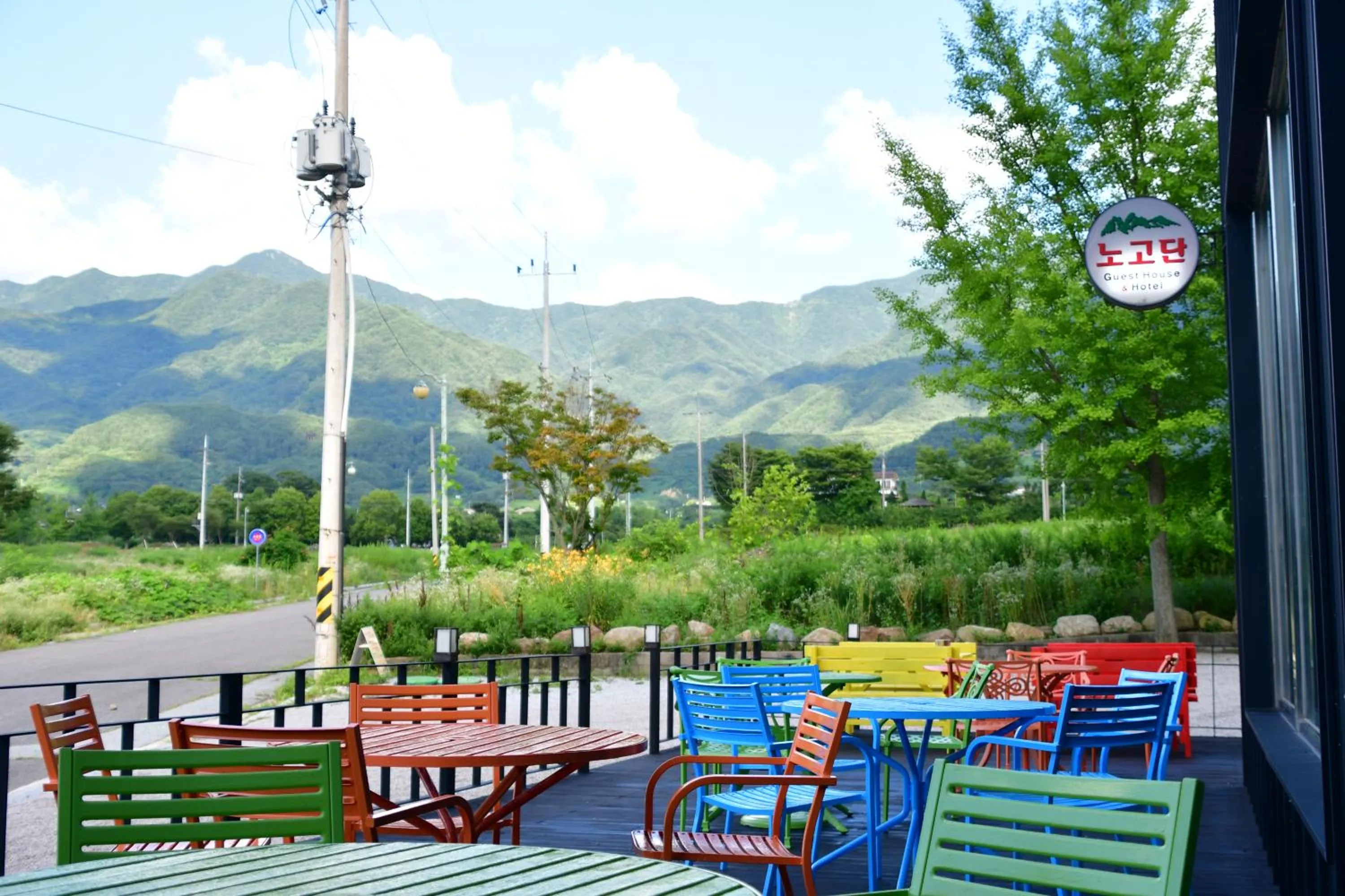 Property building in Nogodan Guesthouse and Hotel