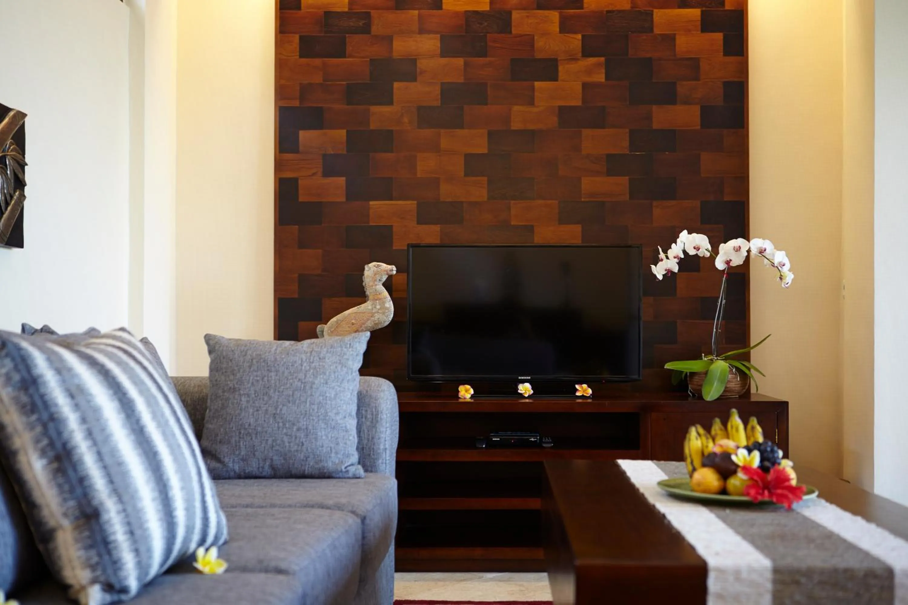 Living room in Bagus Jati Health & Wellbeing Retreat