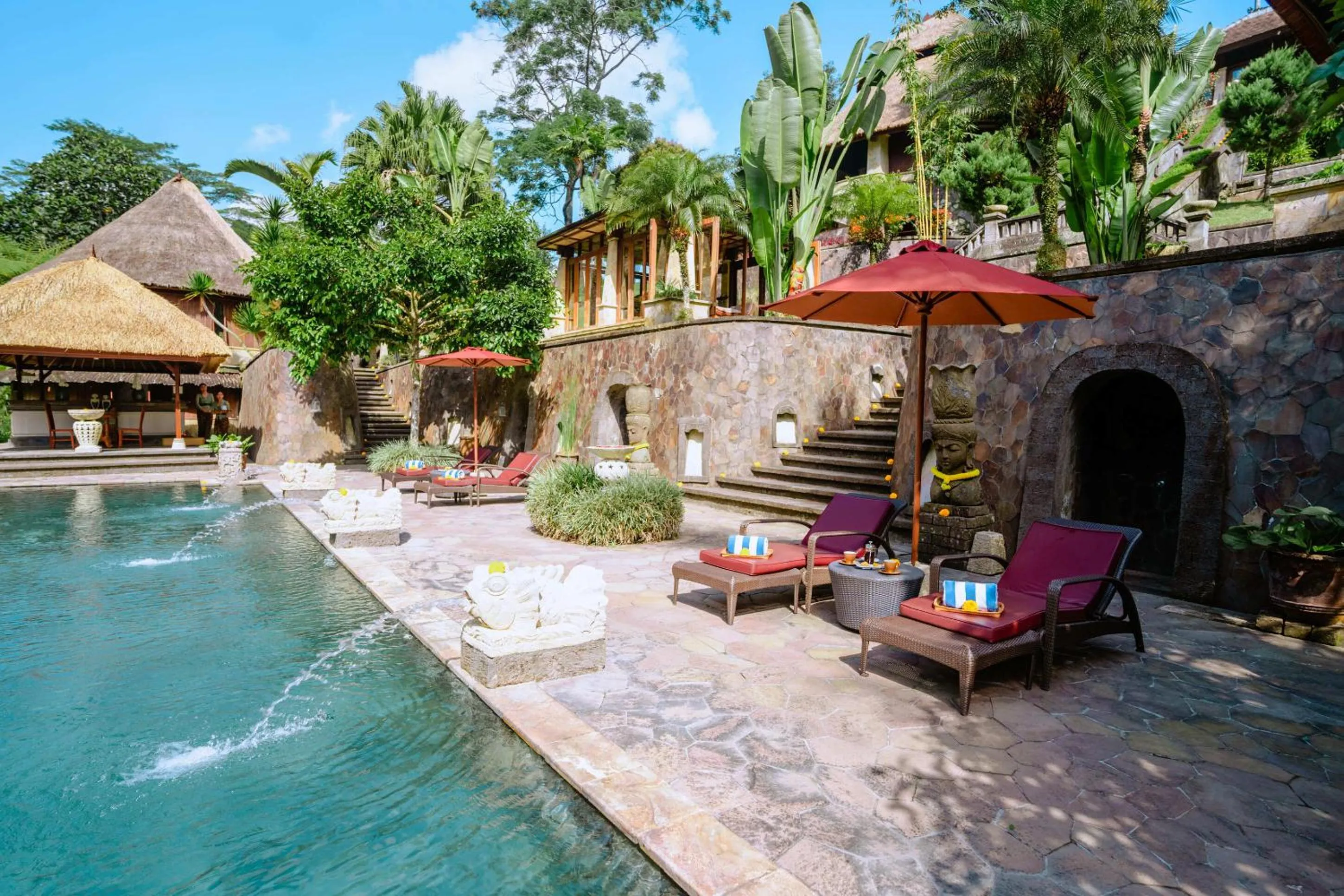 Swimming pool in Bagus Jati Health & Wellbeing Retreat